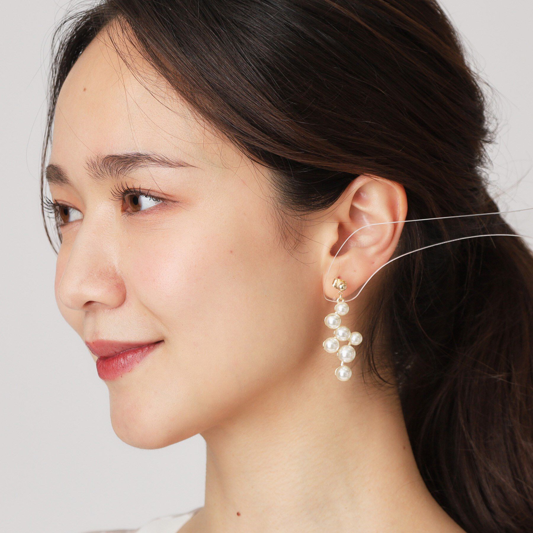 COUP DE CHANCE「グレープパール調／パール調ピアス」|ピアス|