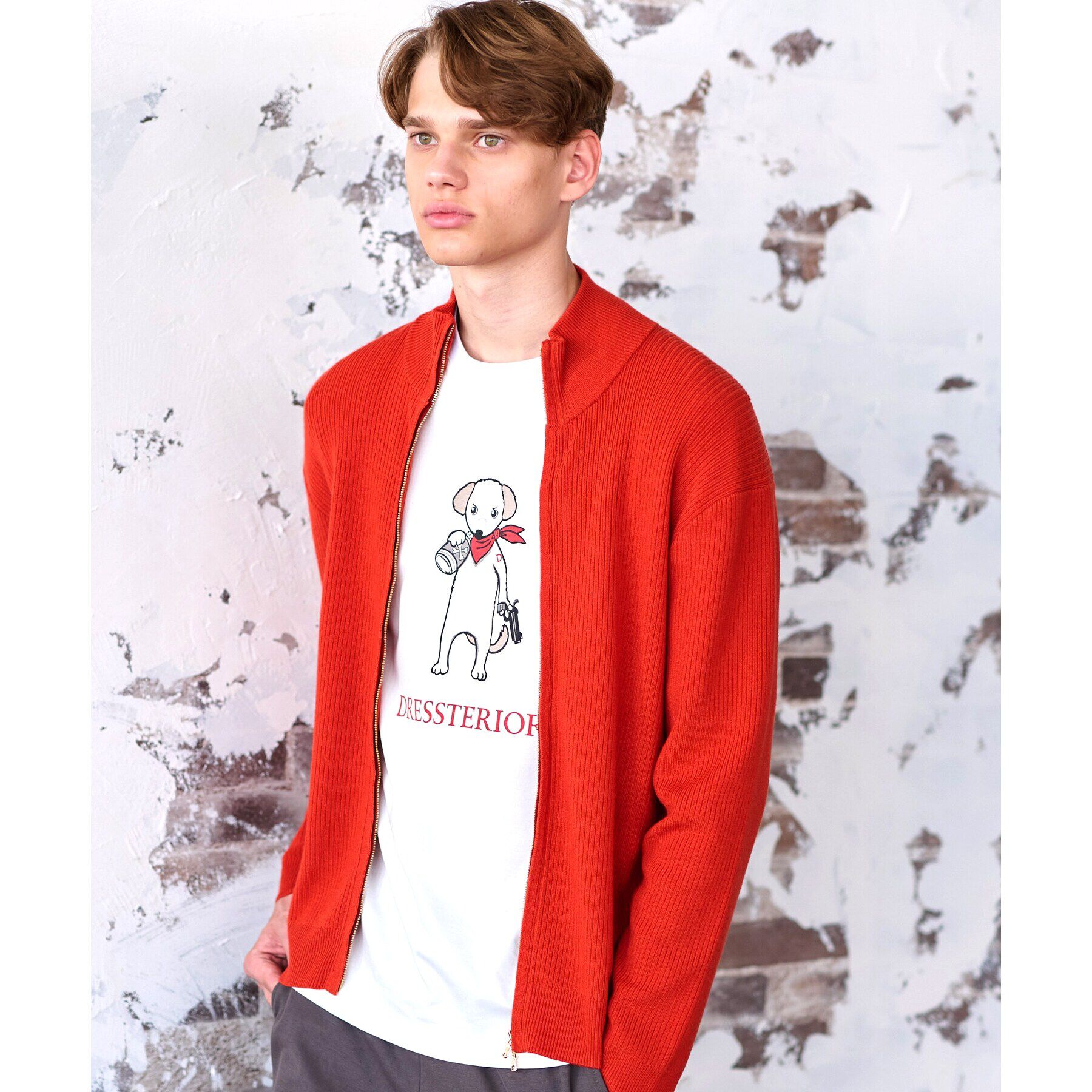 DRESSTERIOR「ドライバーズニット」|ニット・セーター|