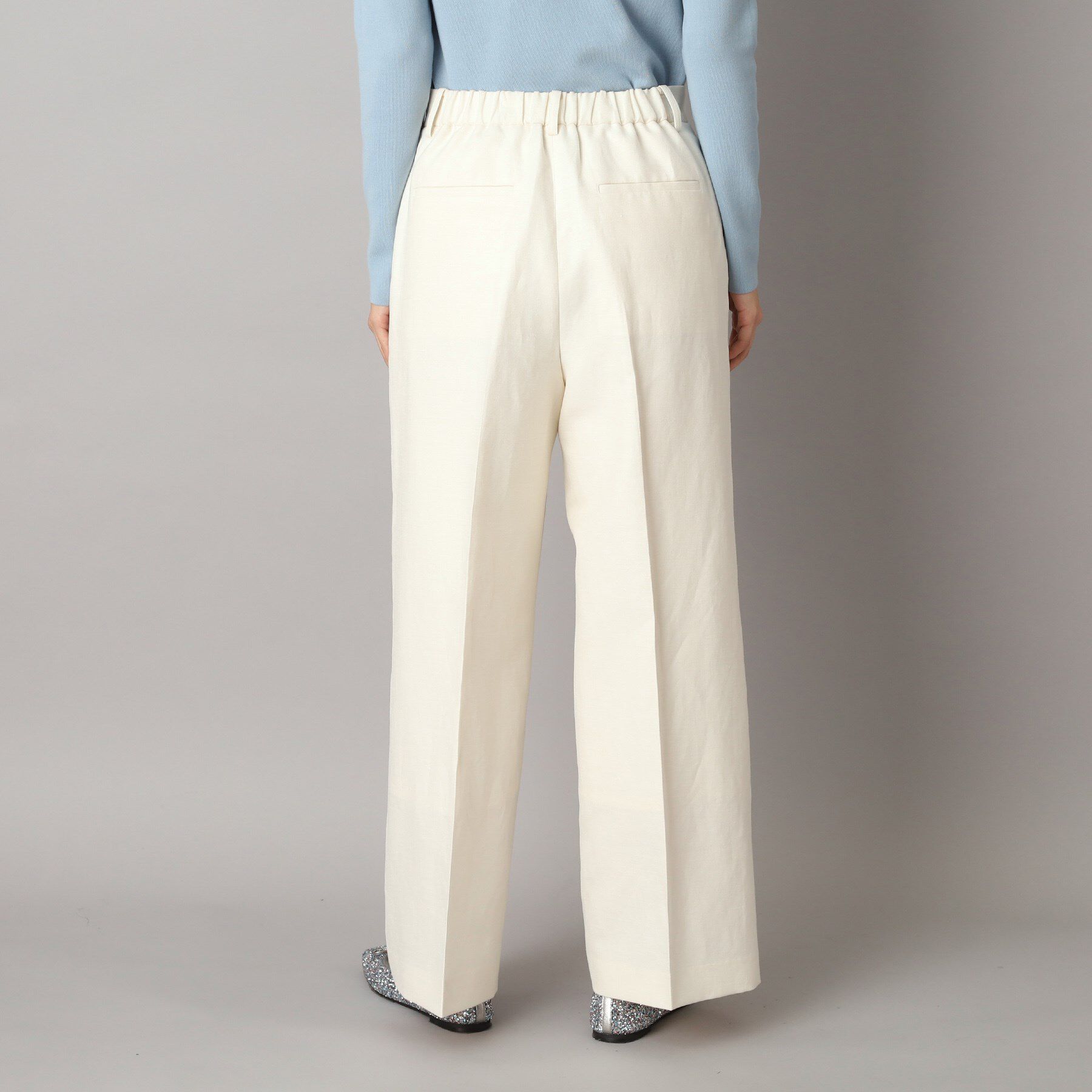 DRESSTERIOR「【美シルエット／洗える】リネンブレンドワイドパンツ」|その他|