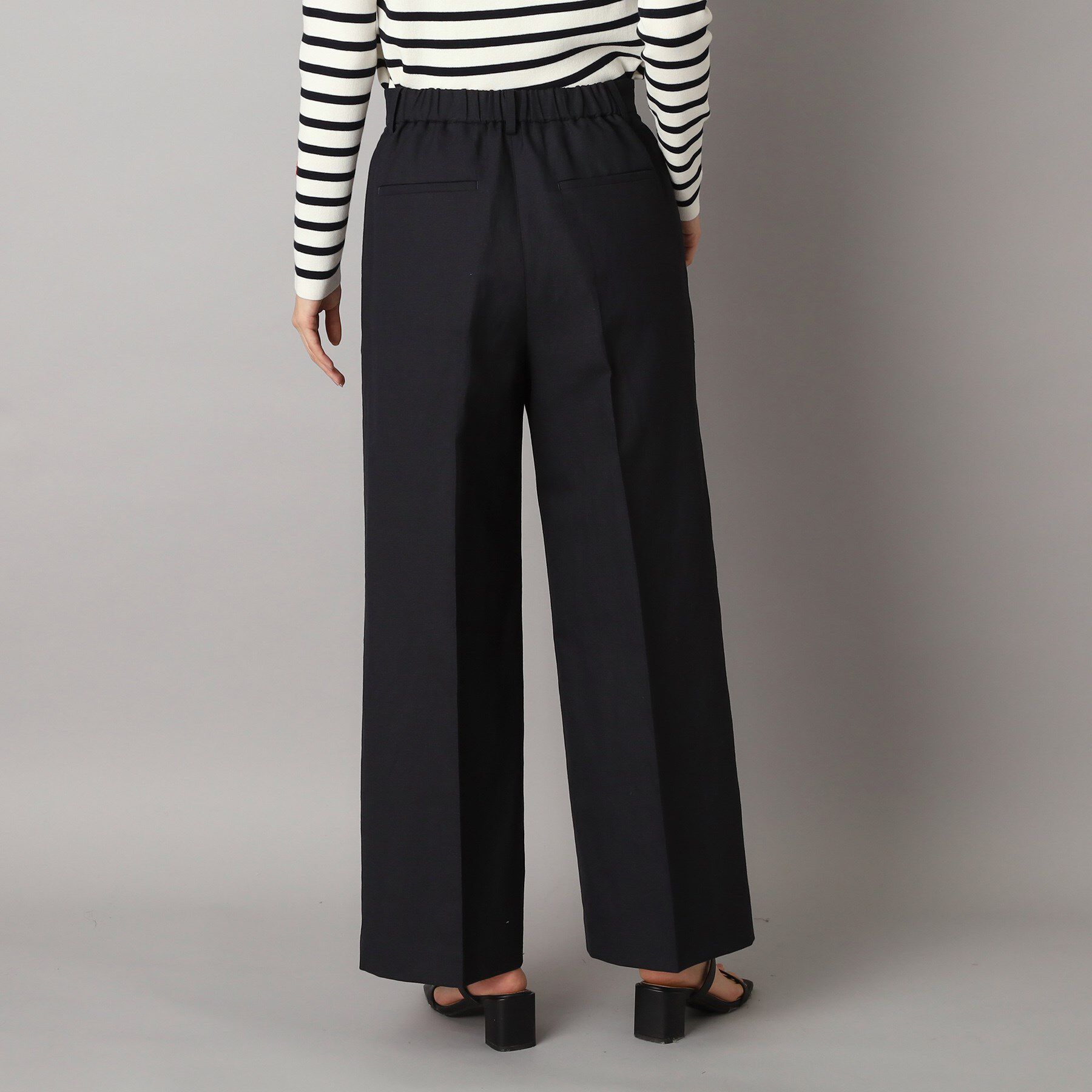 DRESSTERIOR「【美シルエット／洗える】リネンブレンドワイドパンツ」|その他|