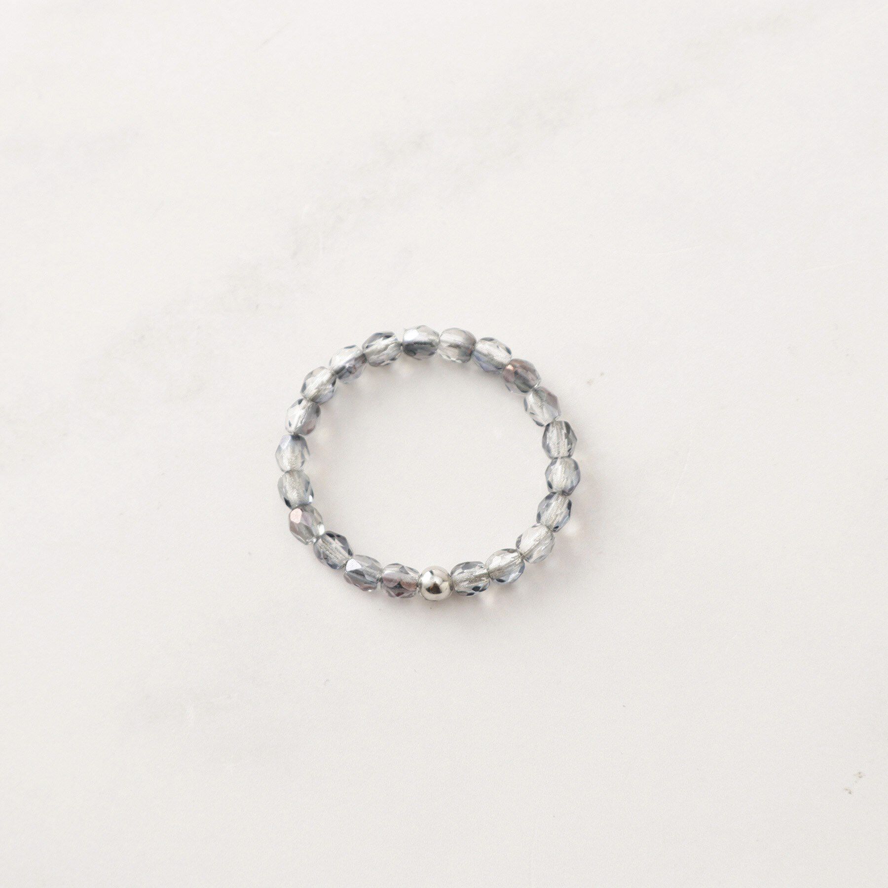 TAKEO KIKUCHI「チェコガラス　ビーズリング」|リング|