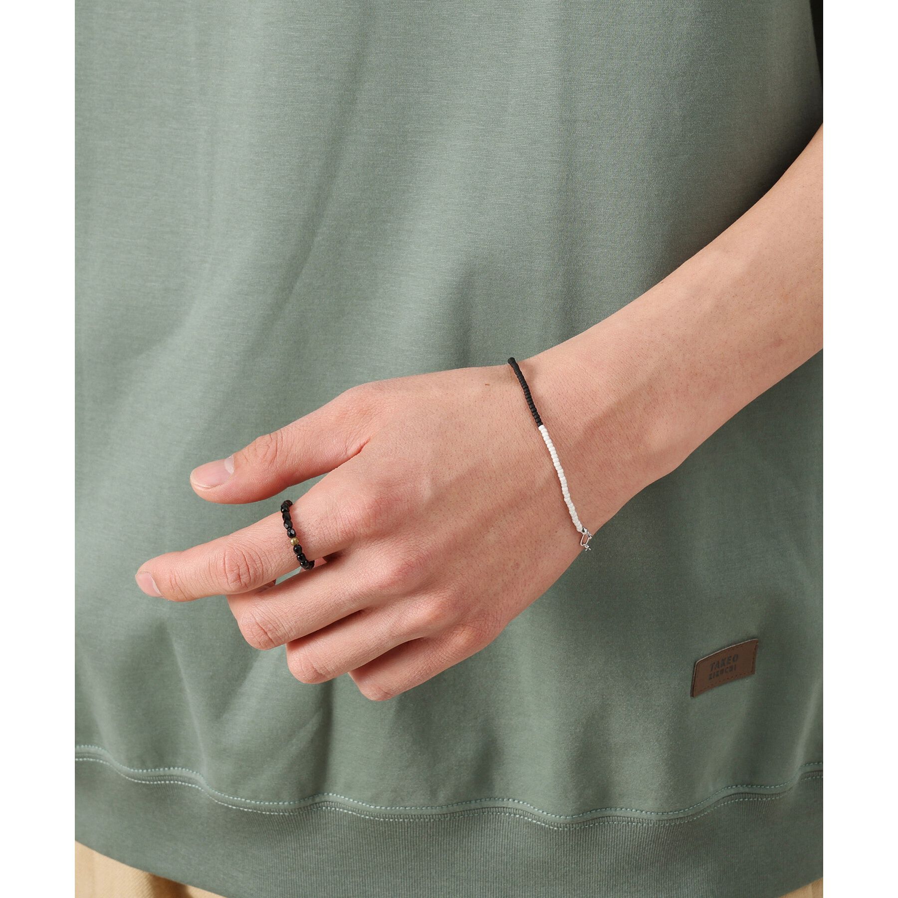 TAKEO KIKUCHI「チェコガラス　ビーズリング」|リング|