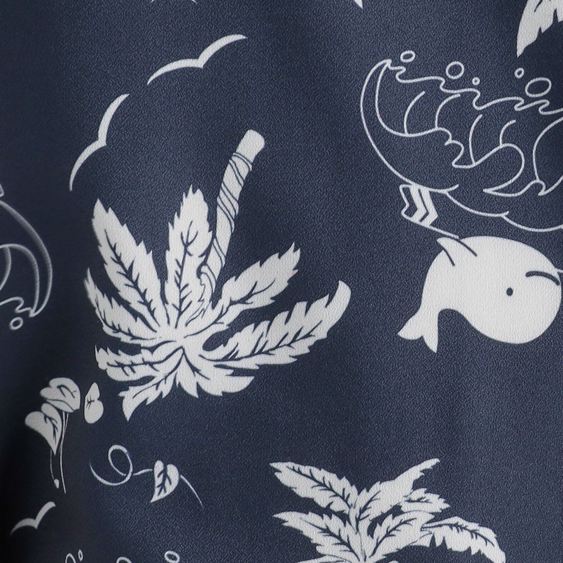 tk.TAKEO KIKUCHI「梨地クジラ柄オープンカラーシャツ」|シャツ・ブラウス|