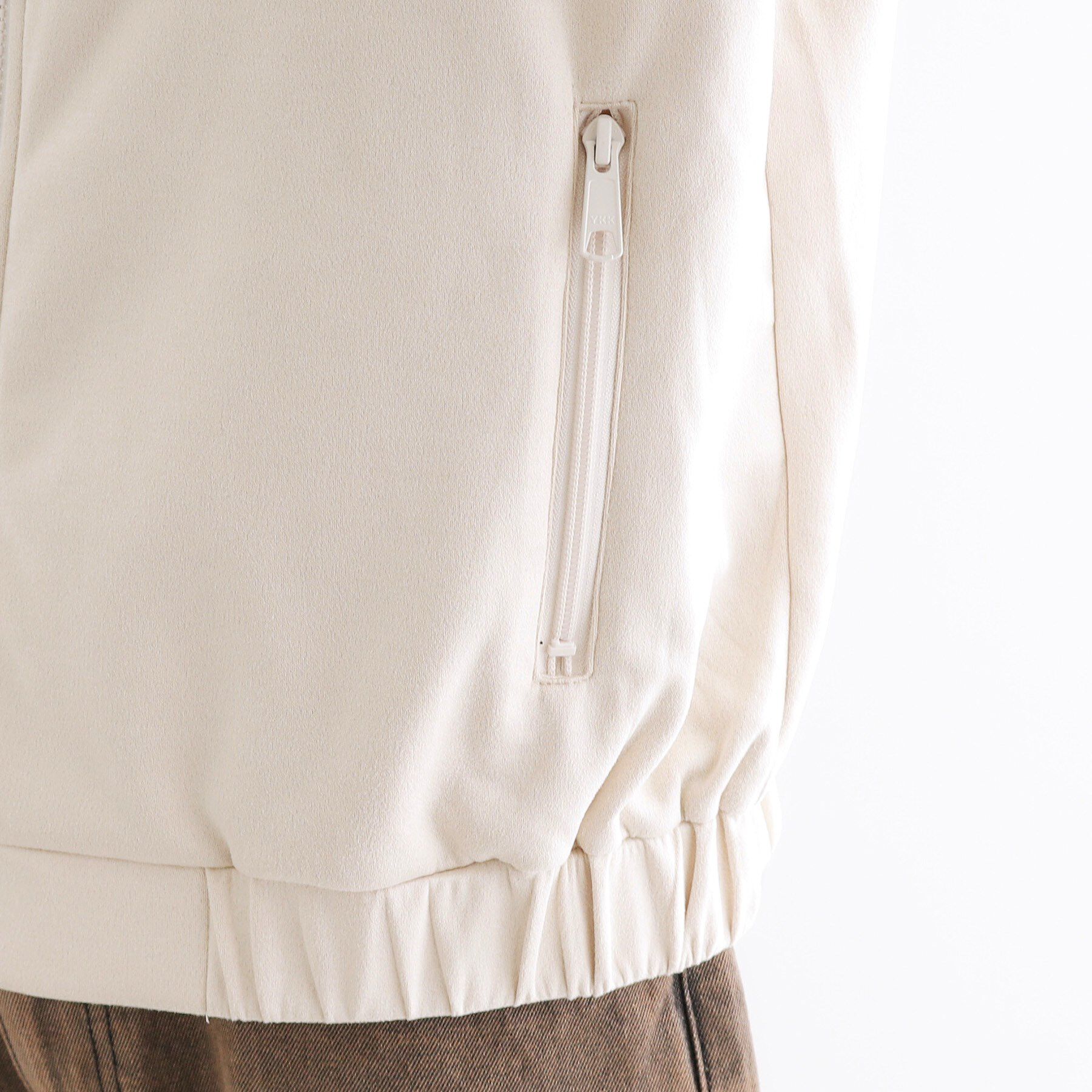 tk.TAKEO KIKUCHI「スエードライクトラックジャケット」|ブルゾン・スタジャン|