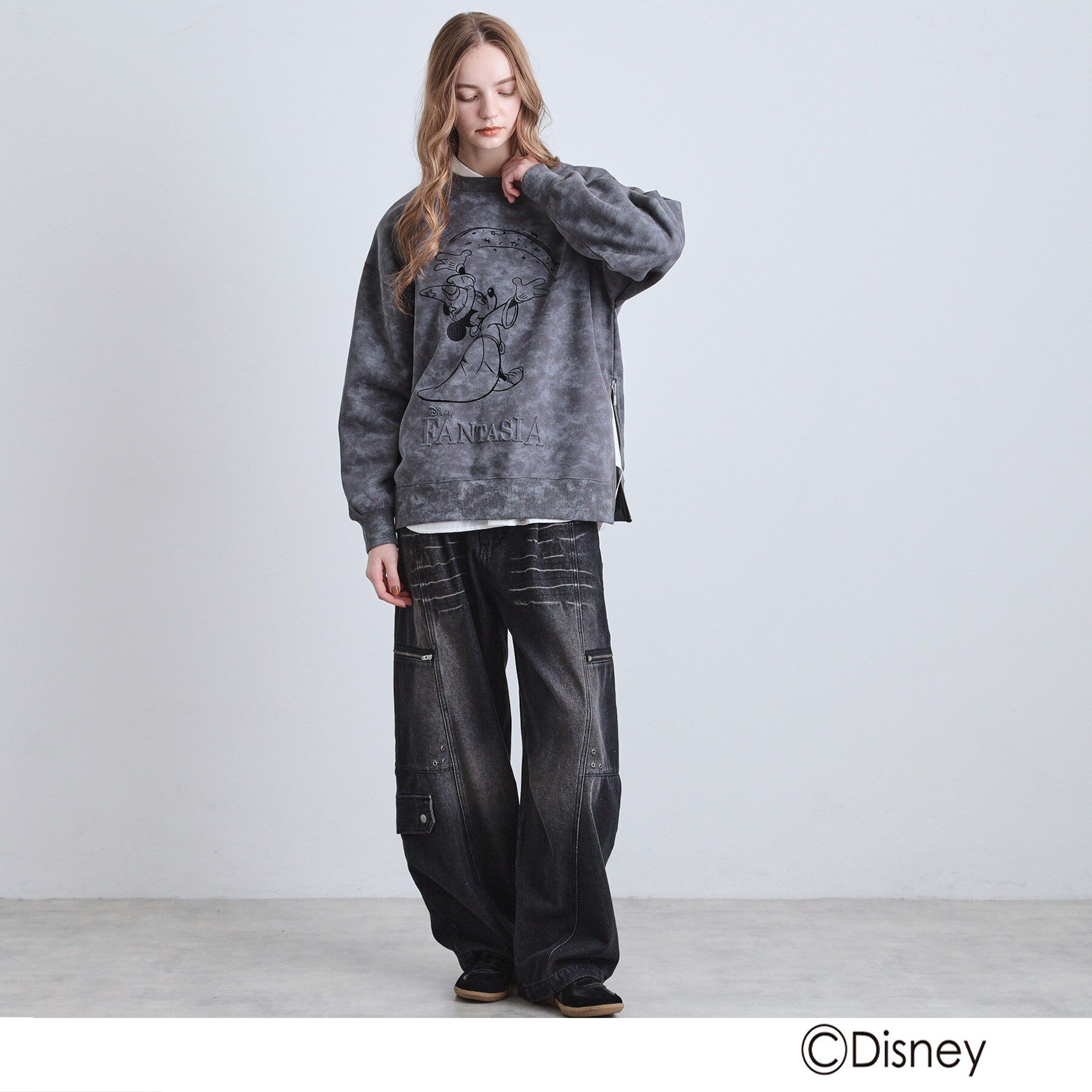 tk.TAKEO KIKUCHI「ディズニーカプセルコレクション『ファンタジア』クルーネック」|Tシャツ・カットソー|