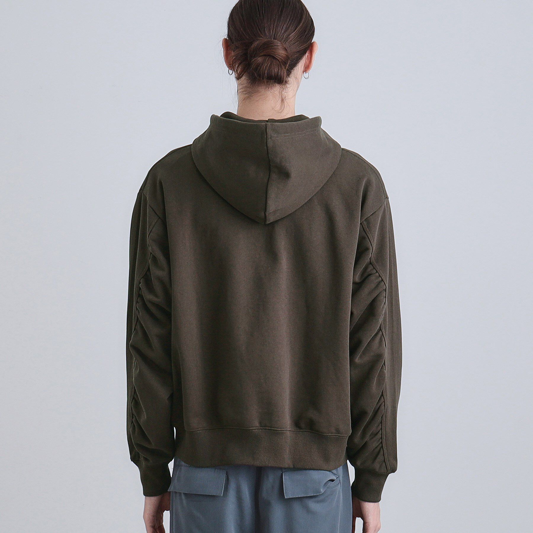 tk.TAKEO KIKUCHI「アームシャーリングジップパーカー」|パーカー|