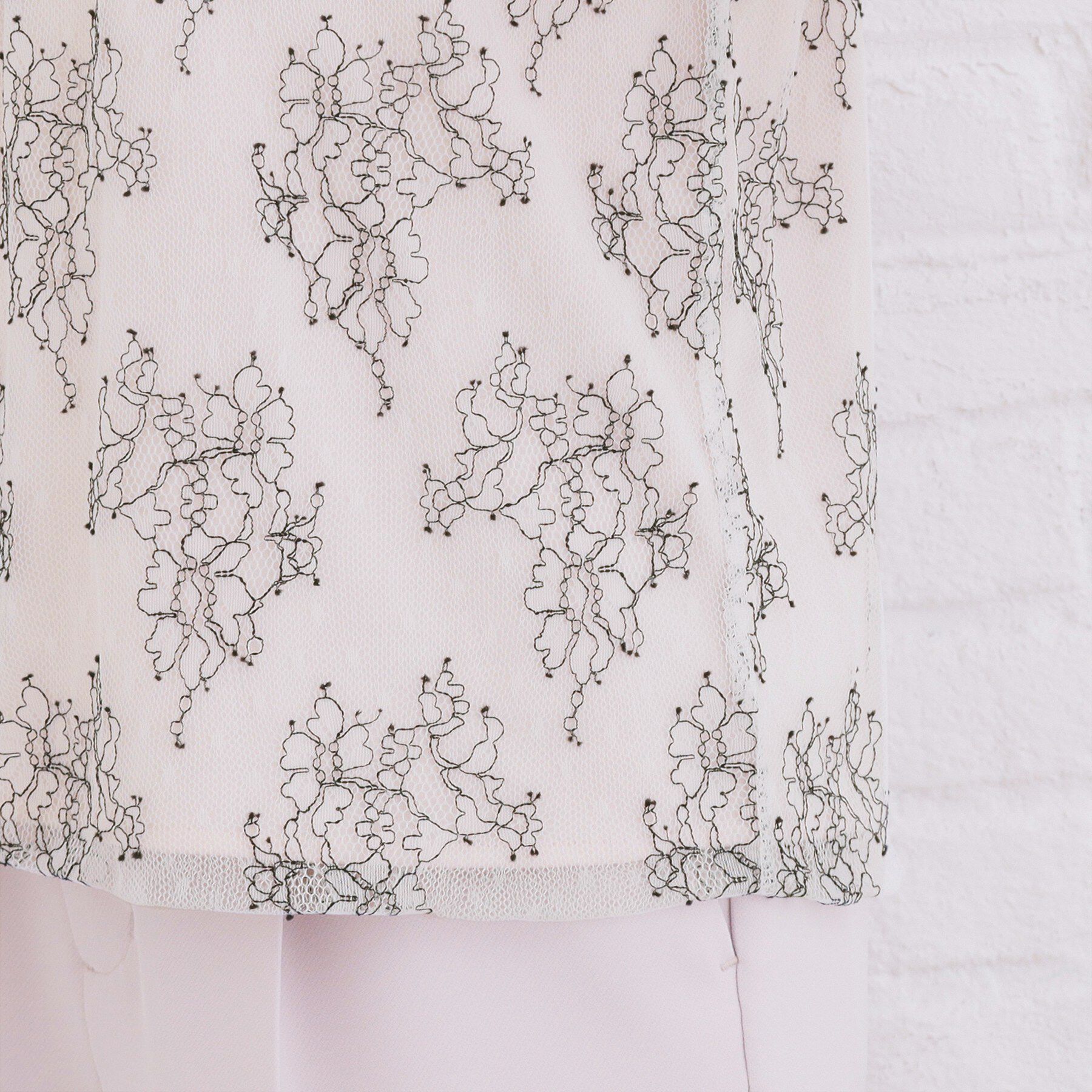 index「フリルハイネックレーストップス【洗濯機OK】」|シャツ・ブラウス|