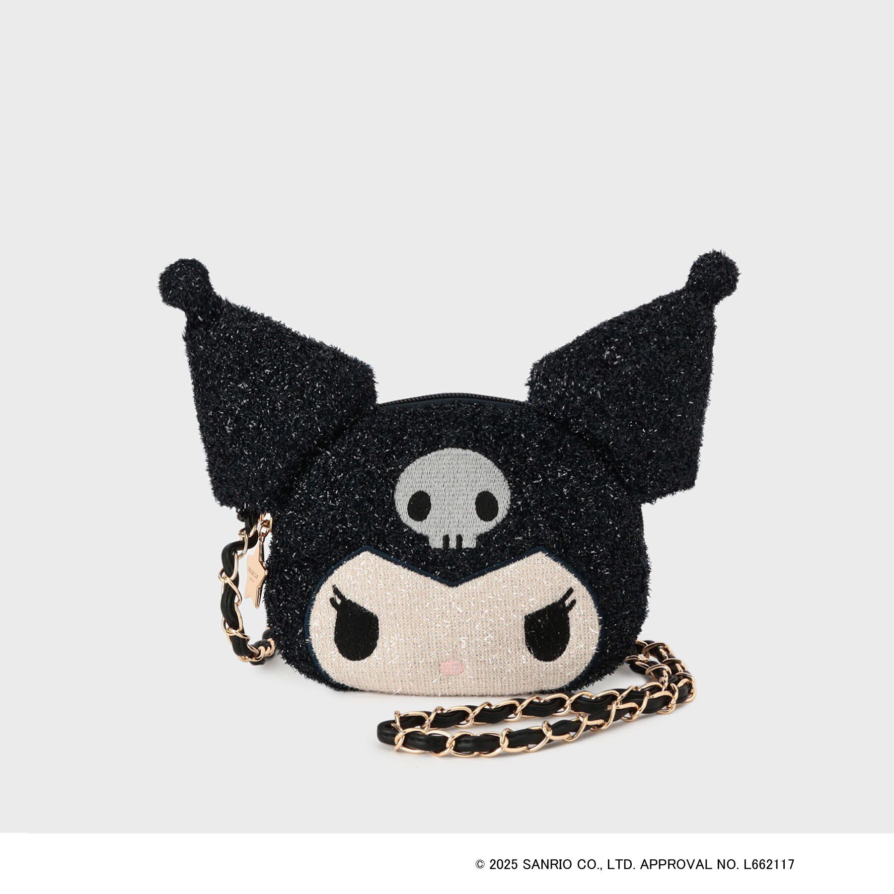 OPAQUE.CLIP「◆【クロミ】フェイス型2WAYキラキラミニショルダー」|ショルダー・メッセンジャー|ネイビー(894)