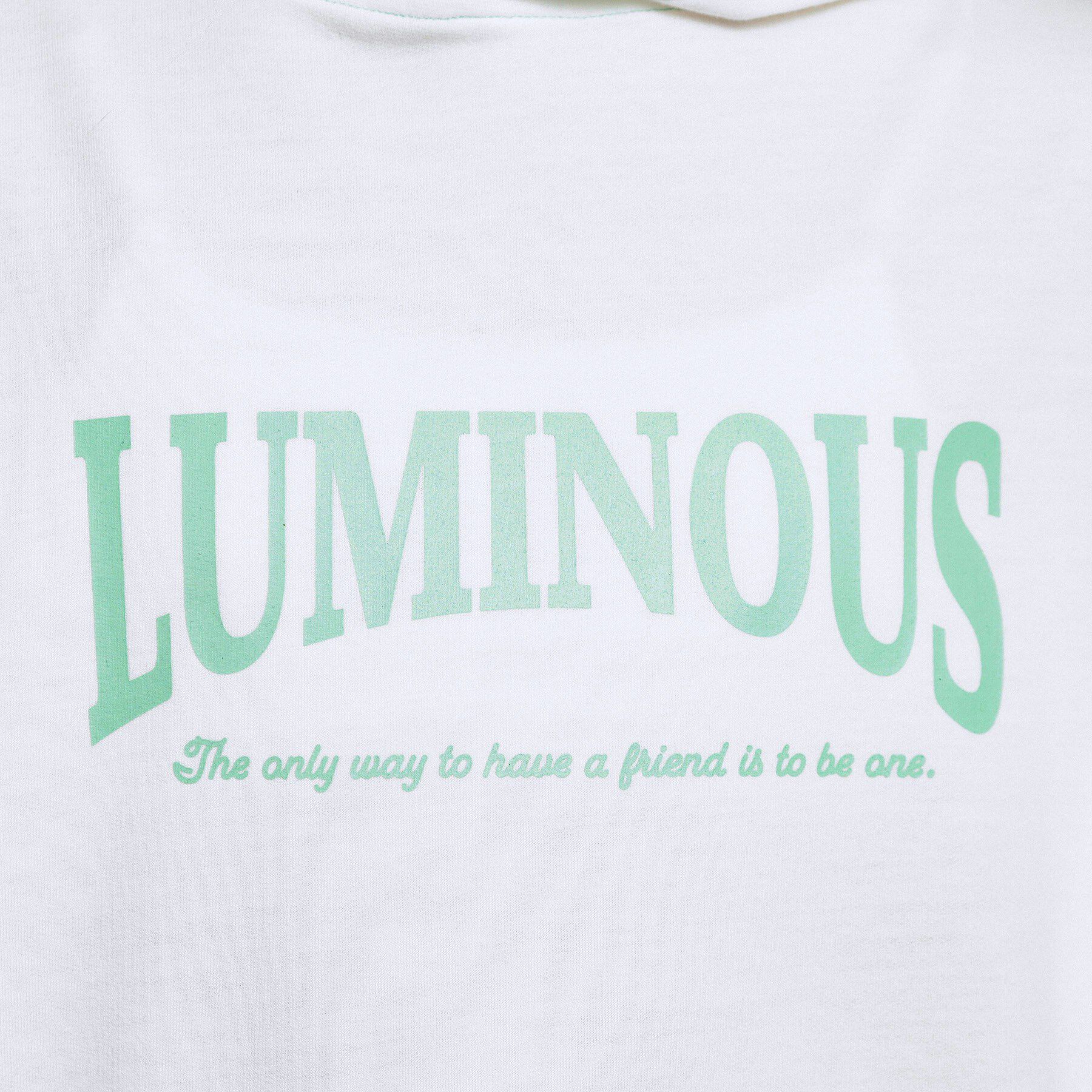 PINK-latte「配色ステッチパーカチュニック」|パーカー|