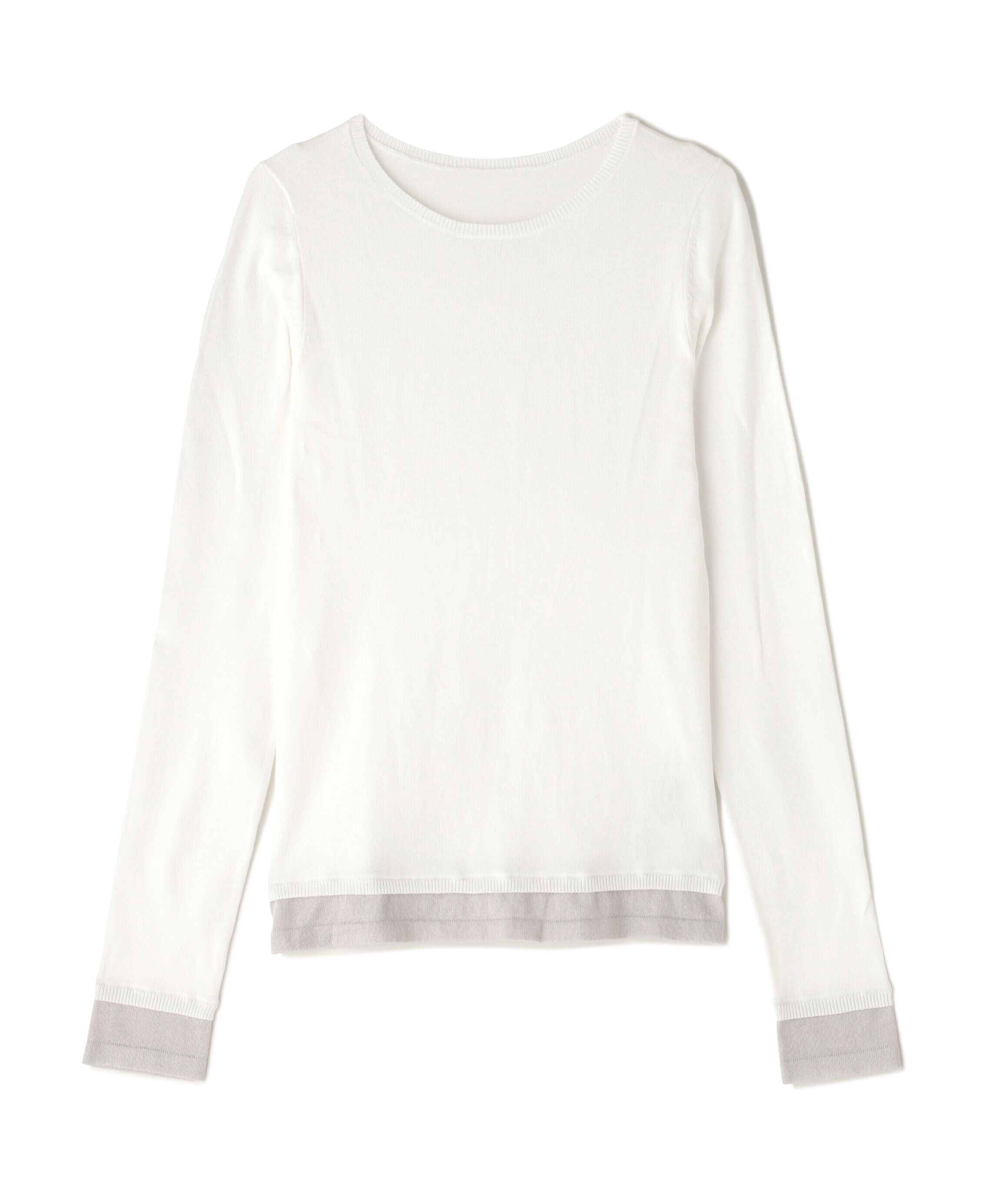  「レイヤードライクニット」|ニット・セーター|