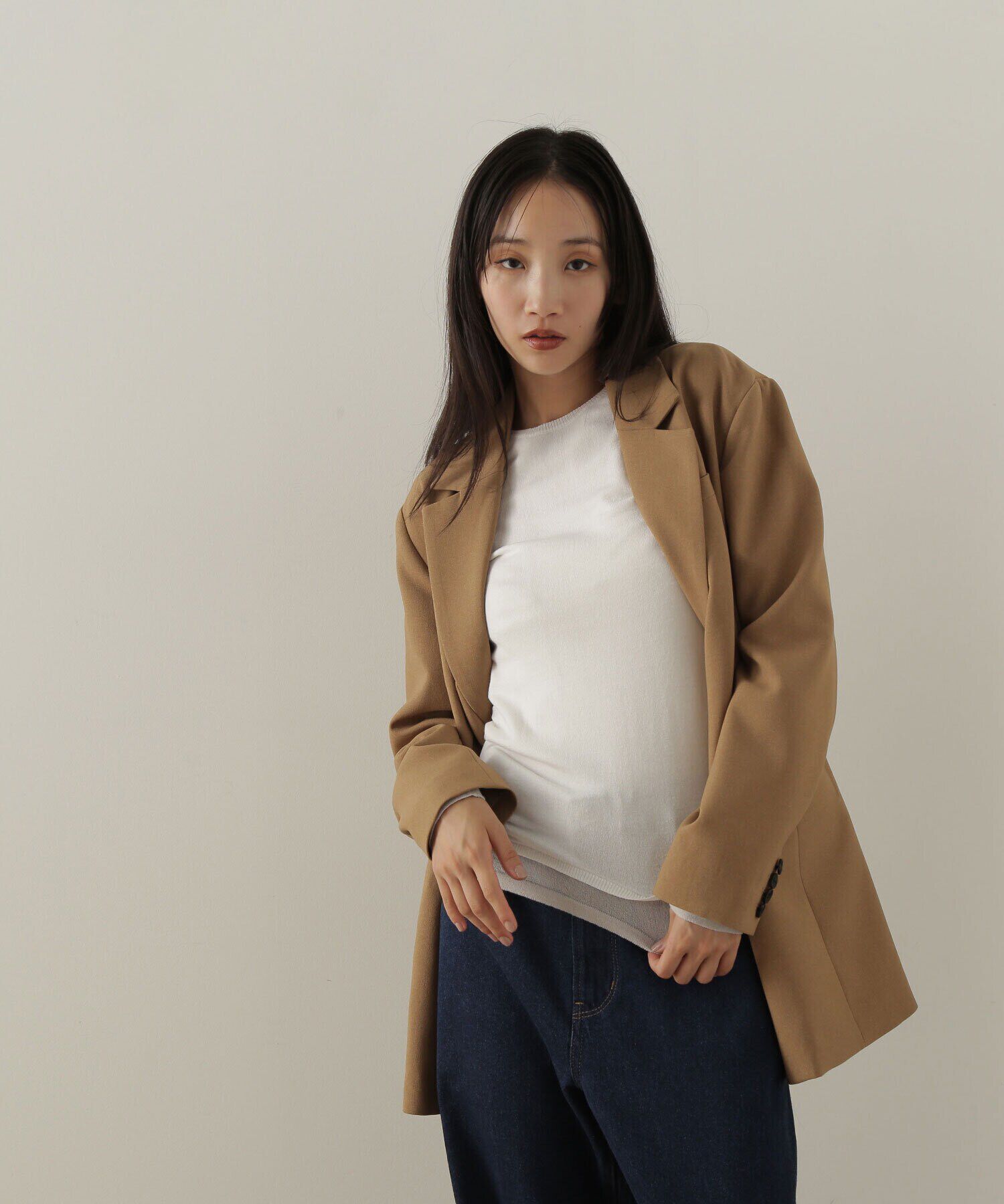  「レイヤードライクニット」|ニット・セーター|