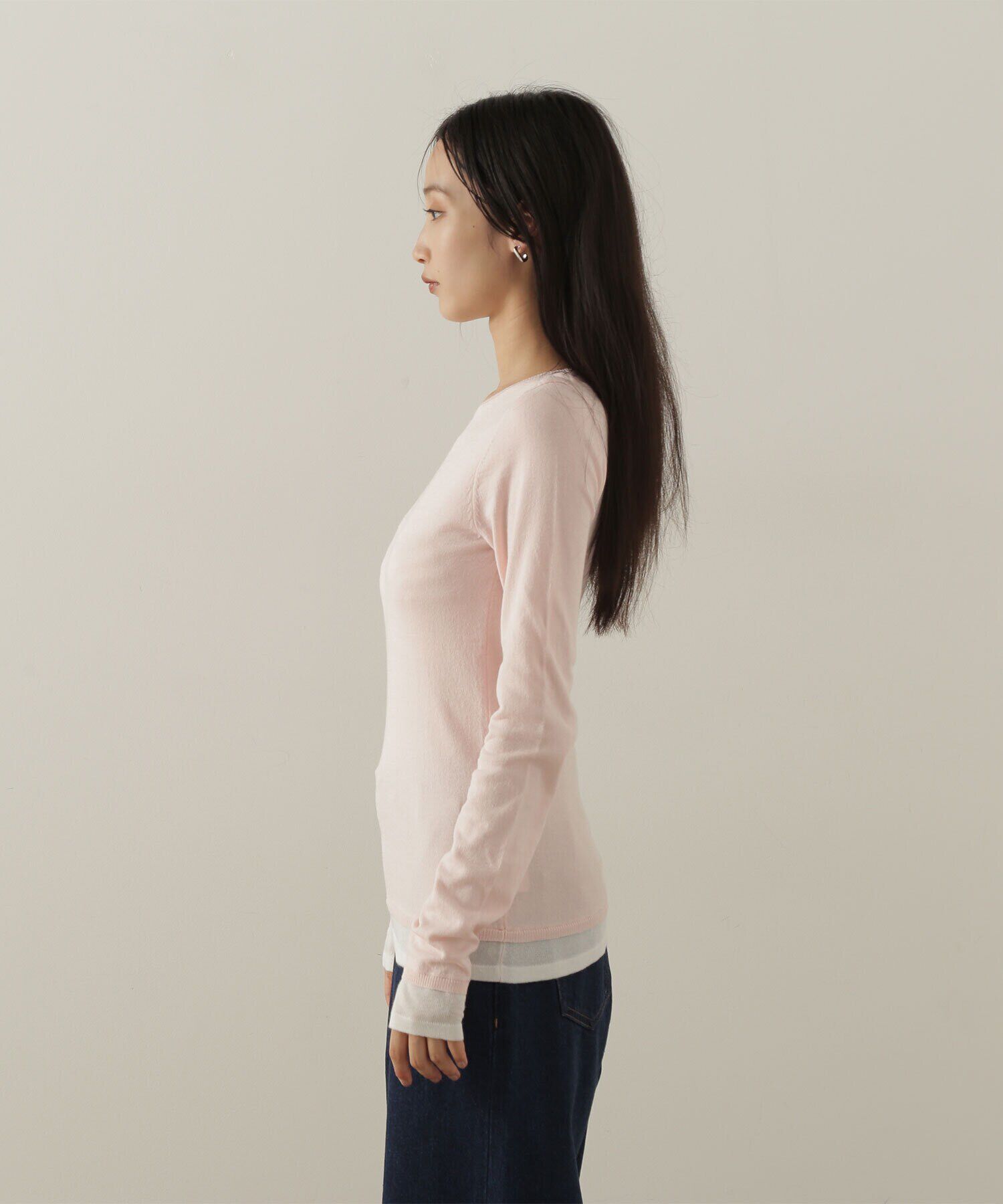  「レイヤードライクニット」|ニット・セーター|