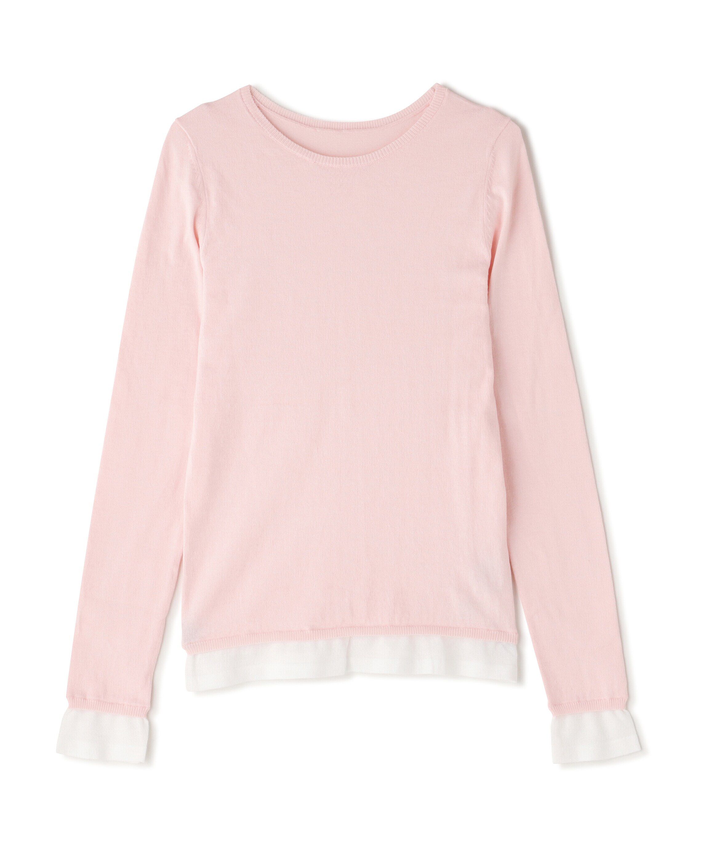  「レイヤードライクニット」|ニット・セーター|