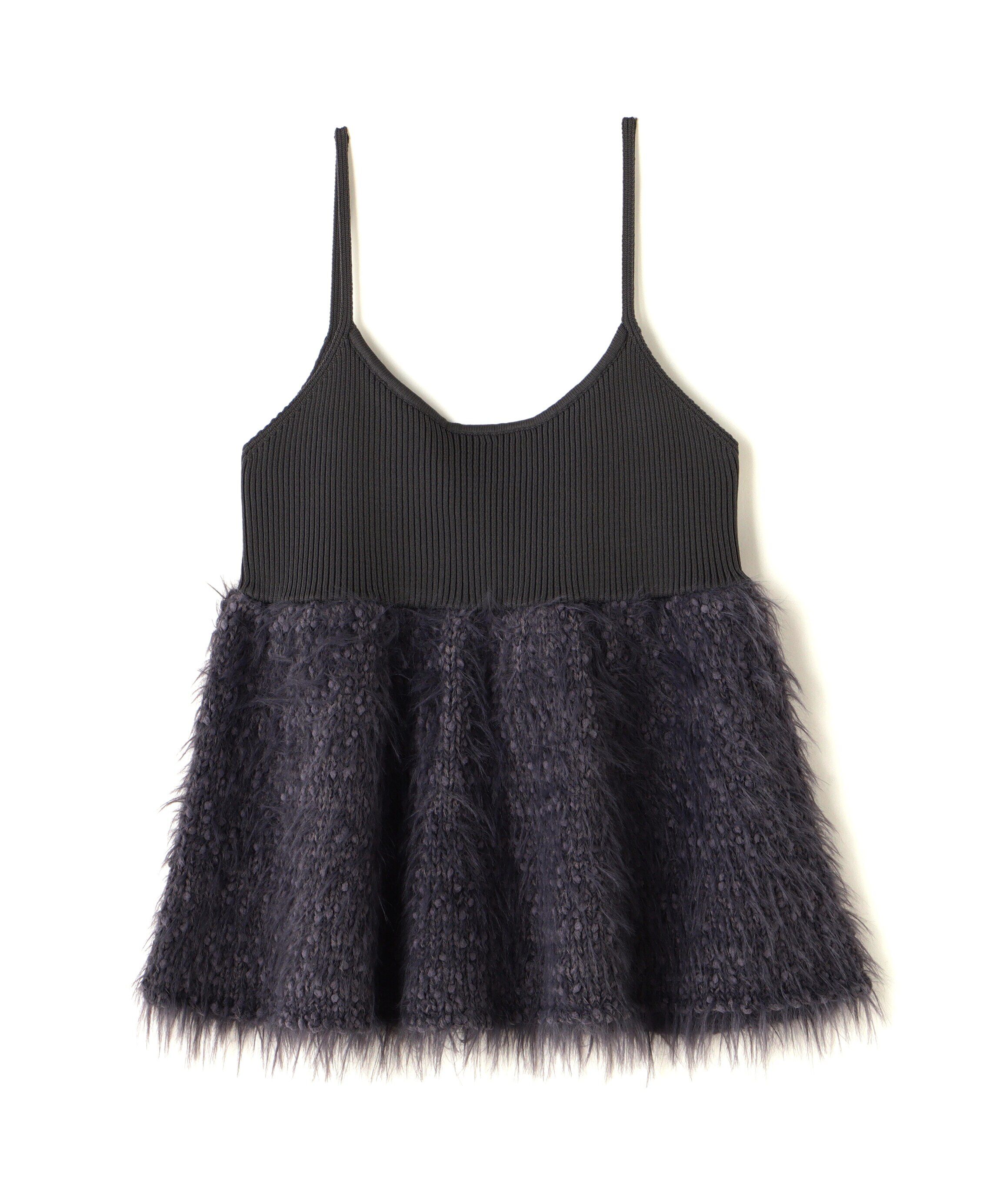  「ポップコーンシャギーニットキャミソール　24AW」|ニット・セーター|