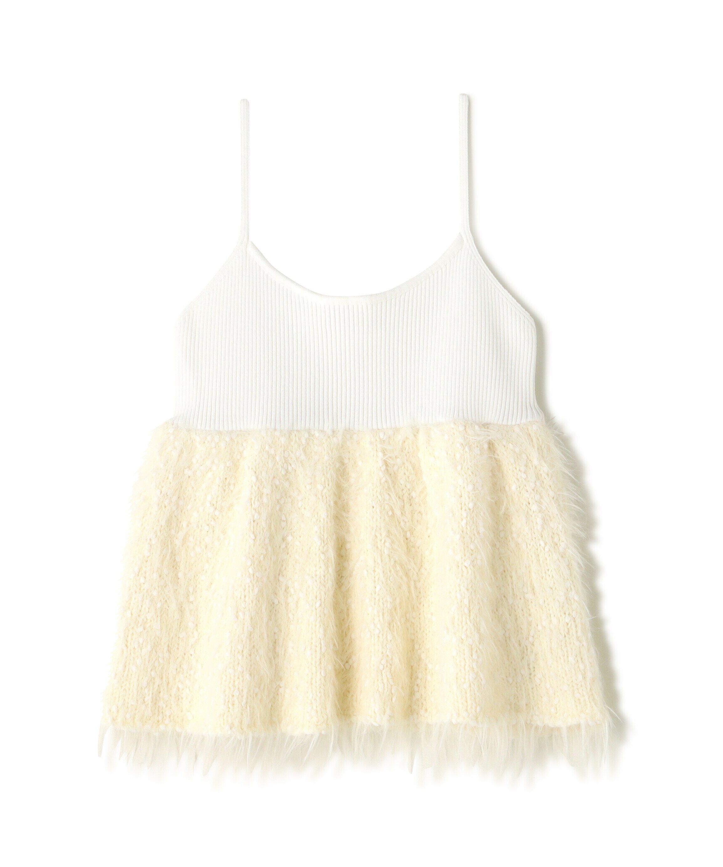  「ポップコーンシャギーニットキャミソール　24AW」|ニット・セーター|