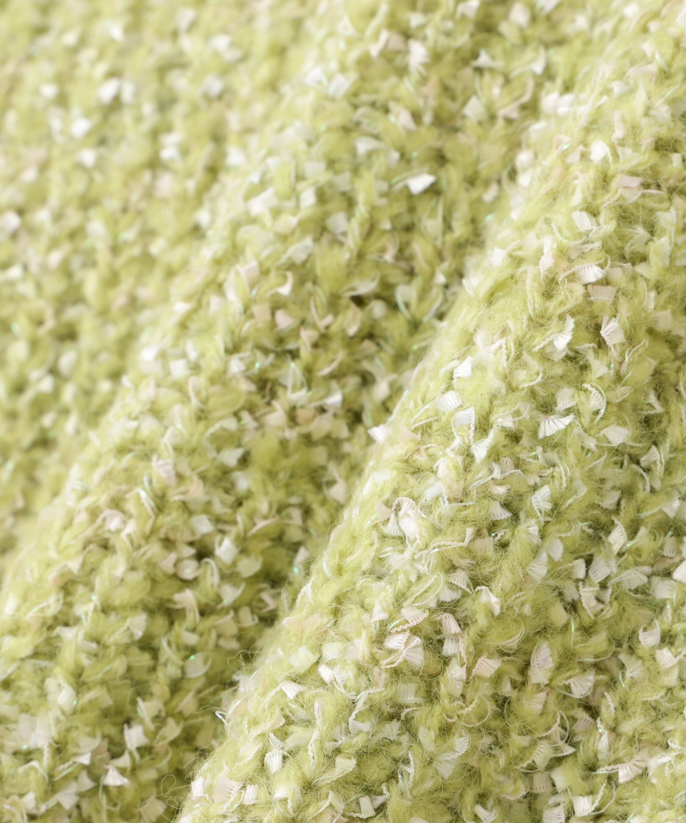  「リボンヤーンショートニット」|ニット・セーター|