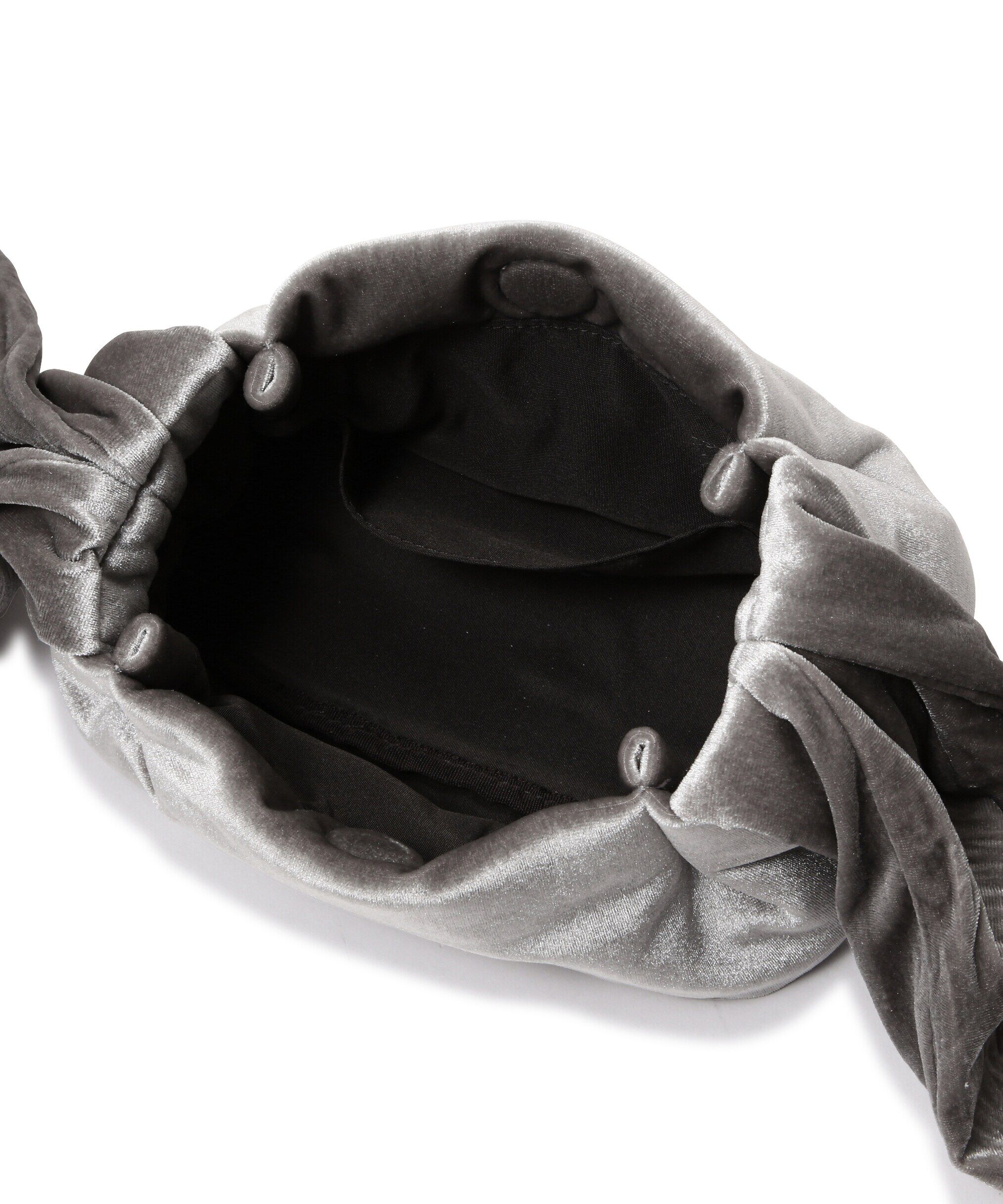  「ビッグリボンベロアバッグ」|ハンドバッグ|