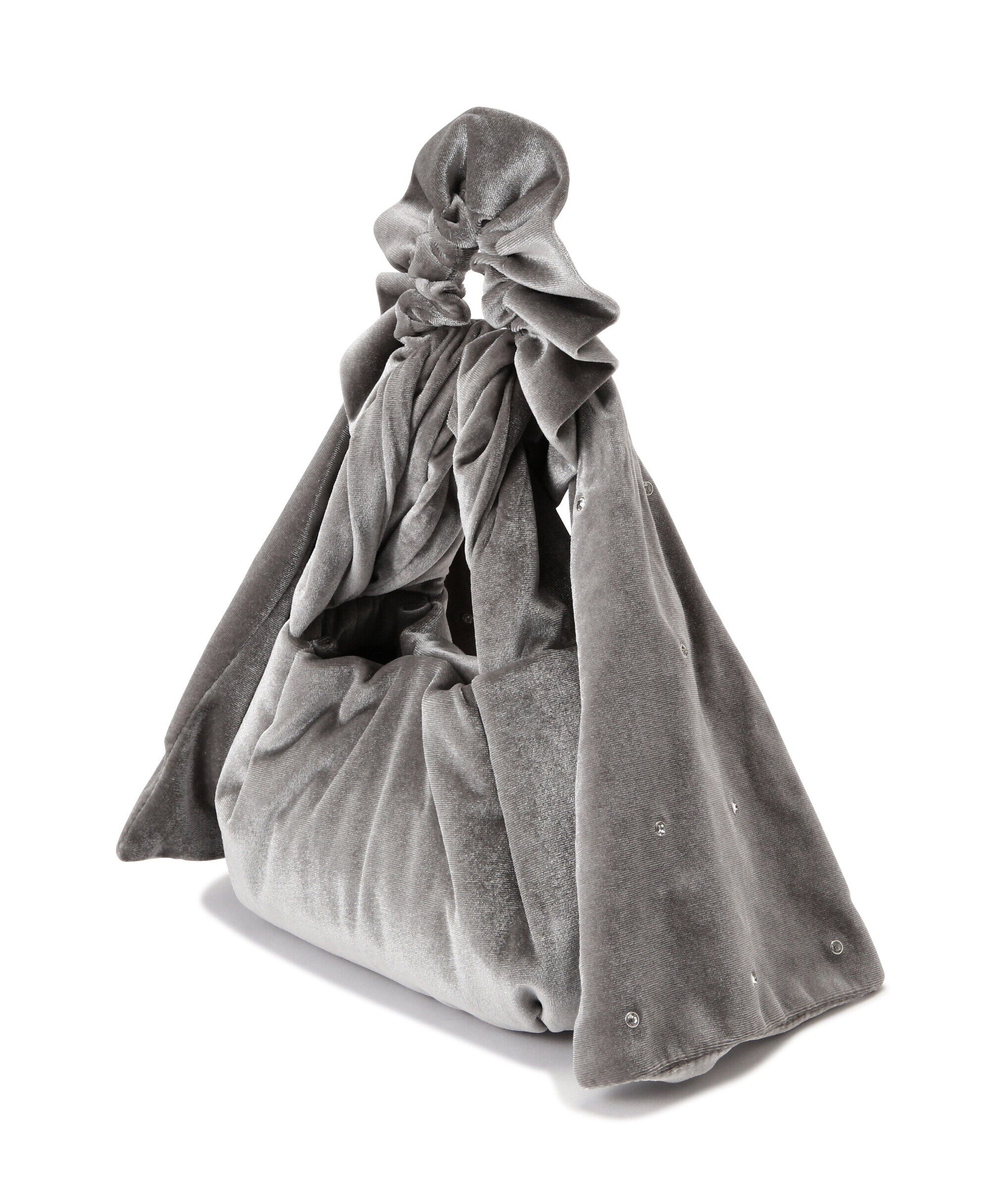  「ビッグリボンベロアバッグ」|ハンドバッグ|