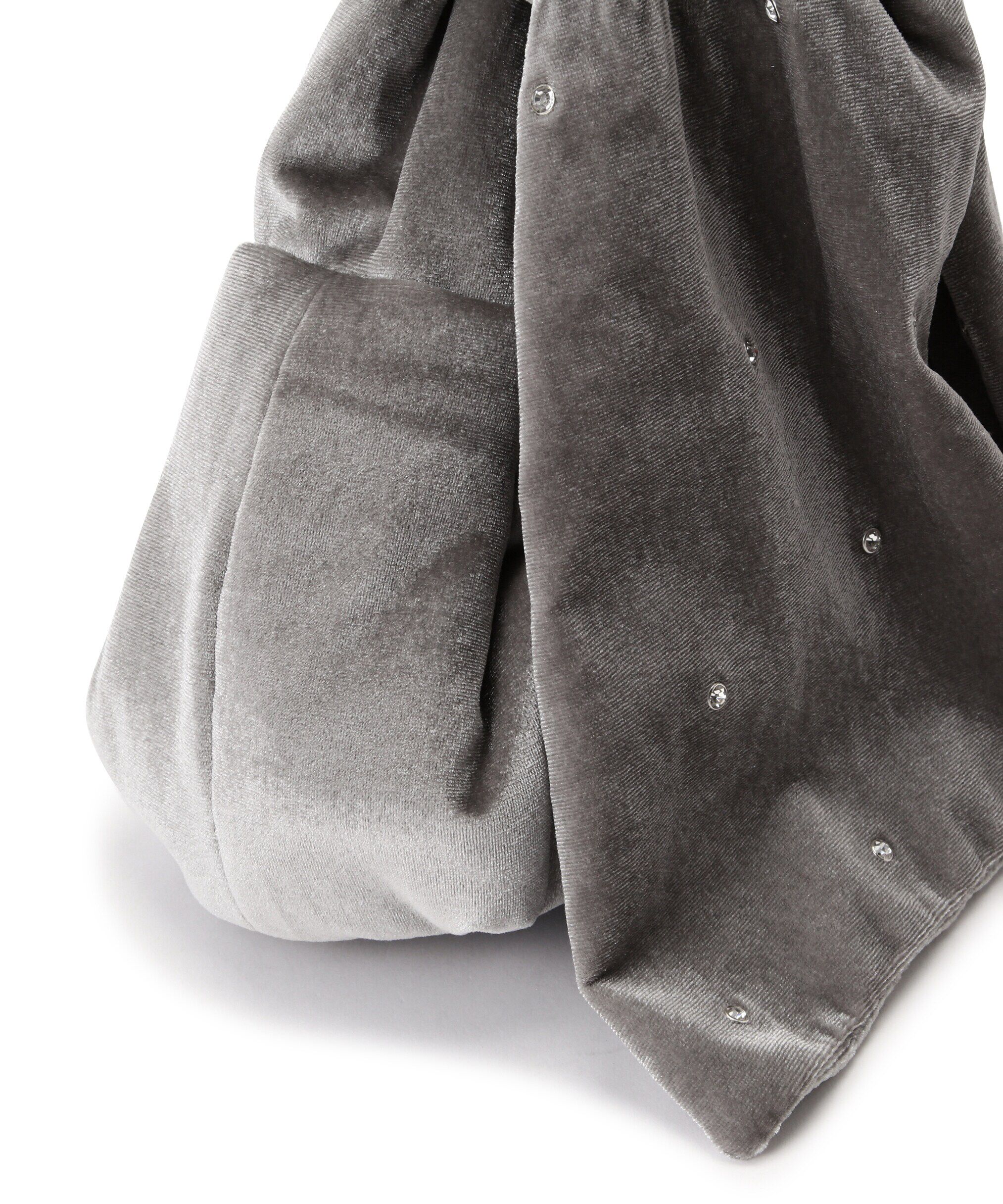  「ビッグリボンベロアバッグ」|ハンドバッグ|