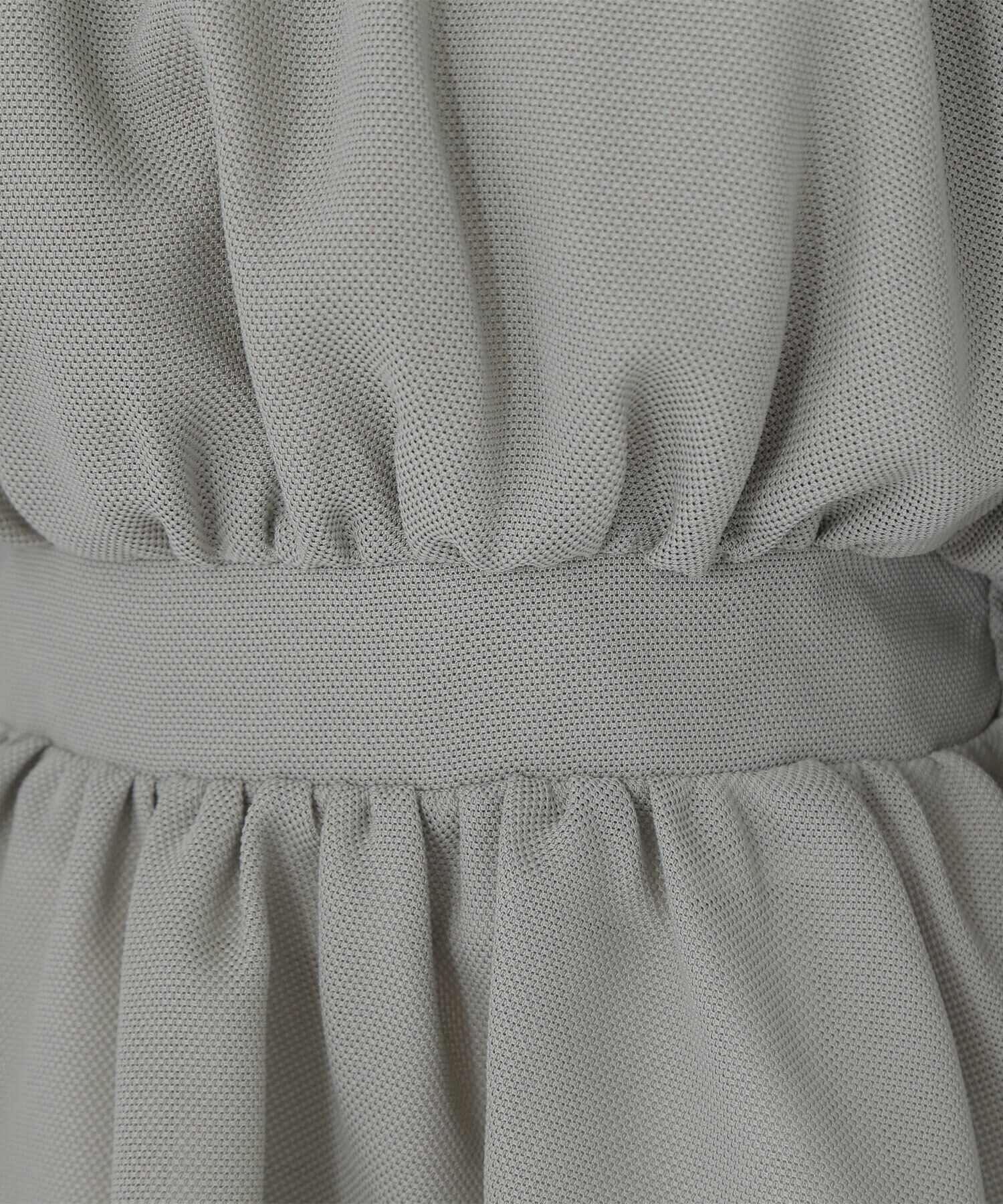  「メッシュペプラムギャザーブラウス」|シャツ・ブラウス|