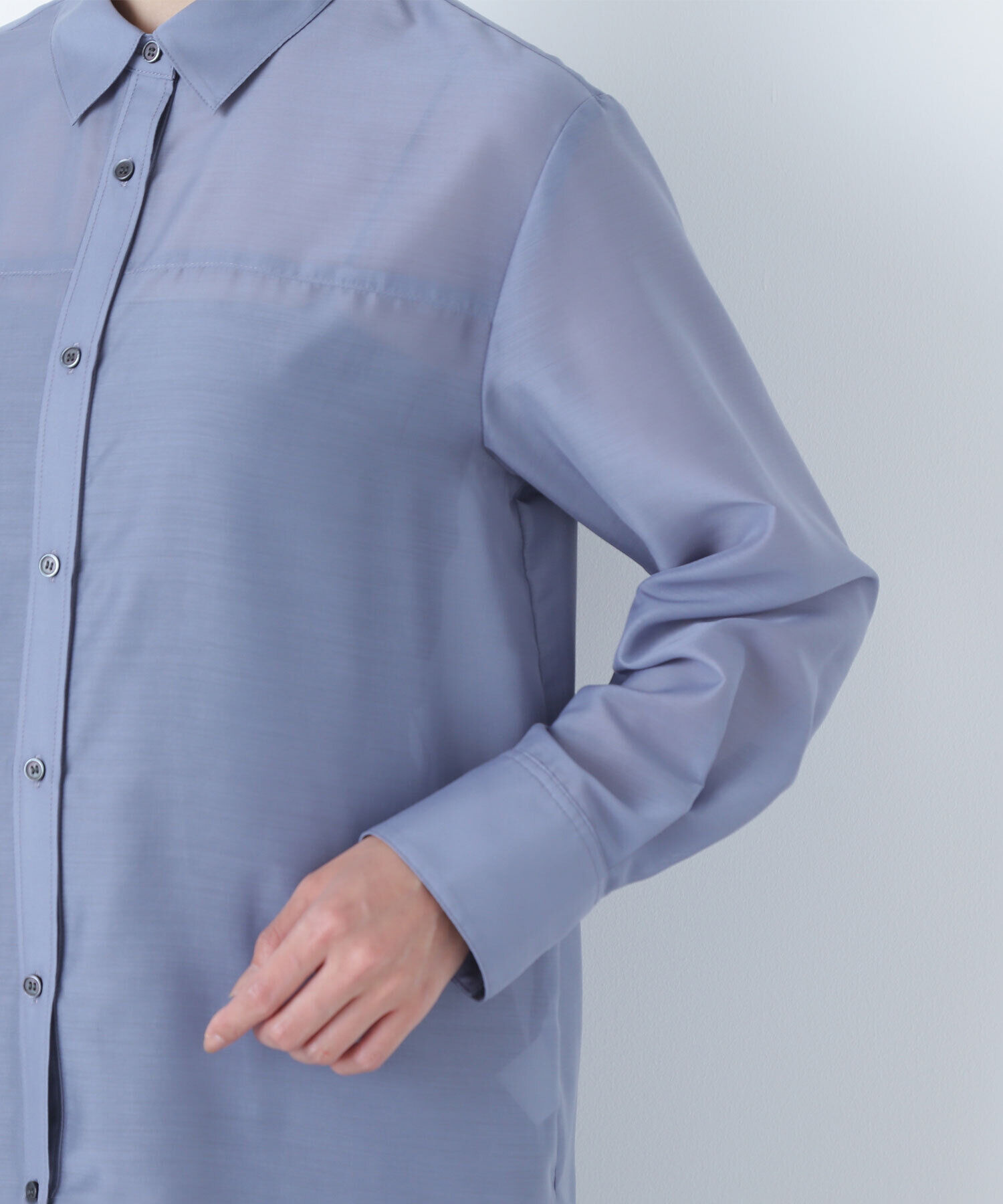  「シアーオーバーシャツ」|シャツ・ブラウス|