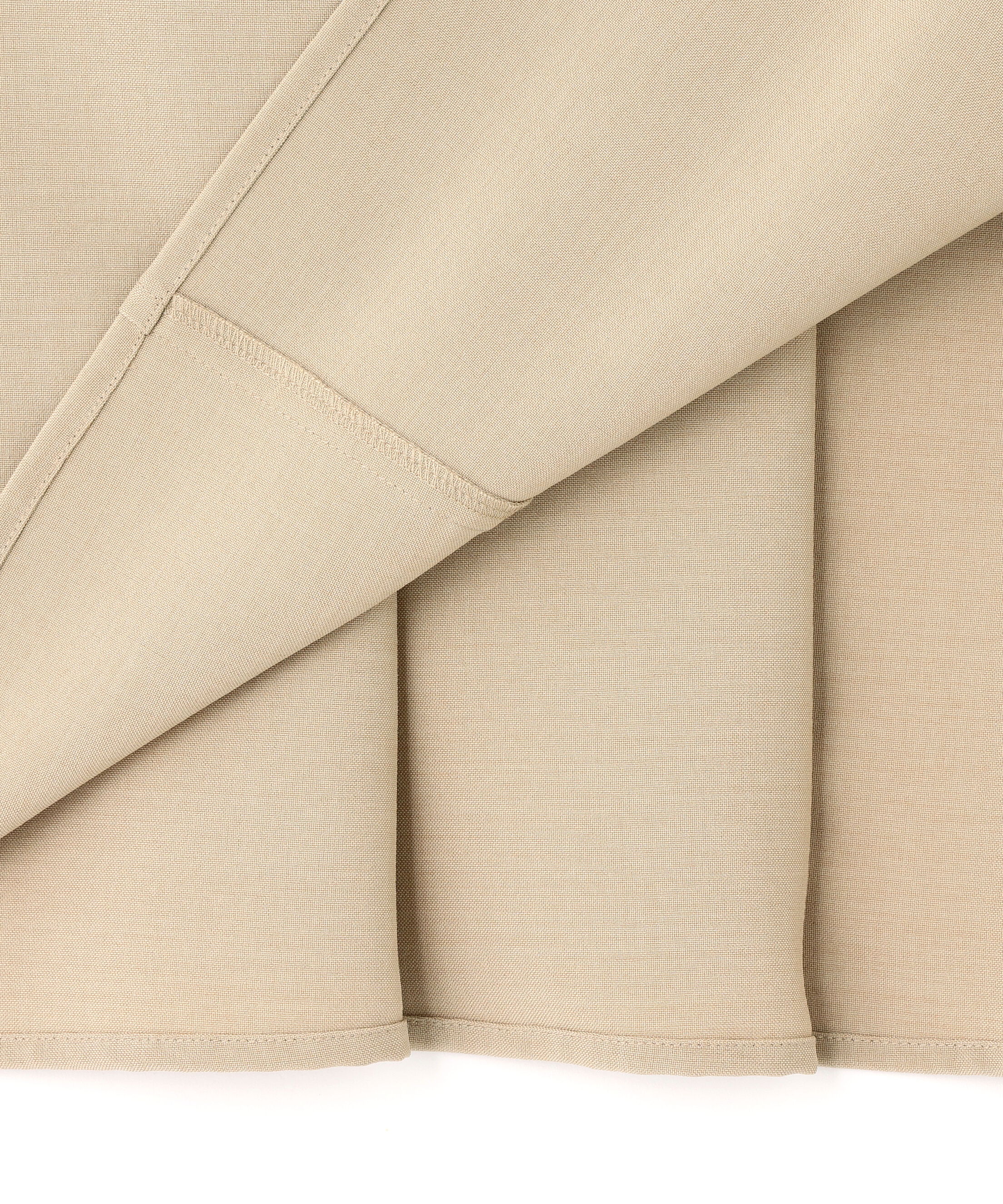  「サイドボタンリネンライクスカート」|スカート|