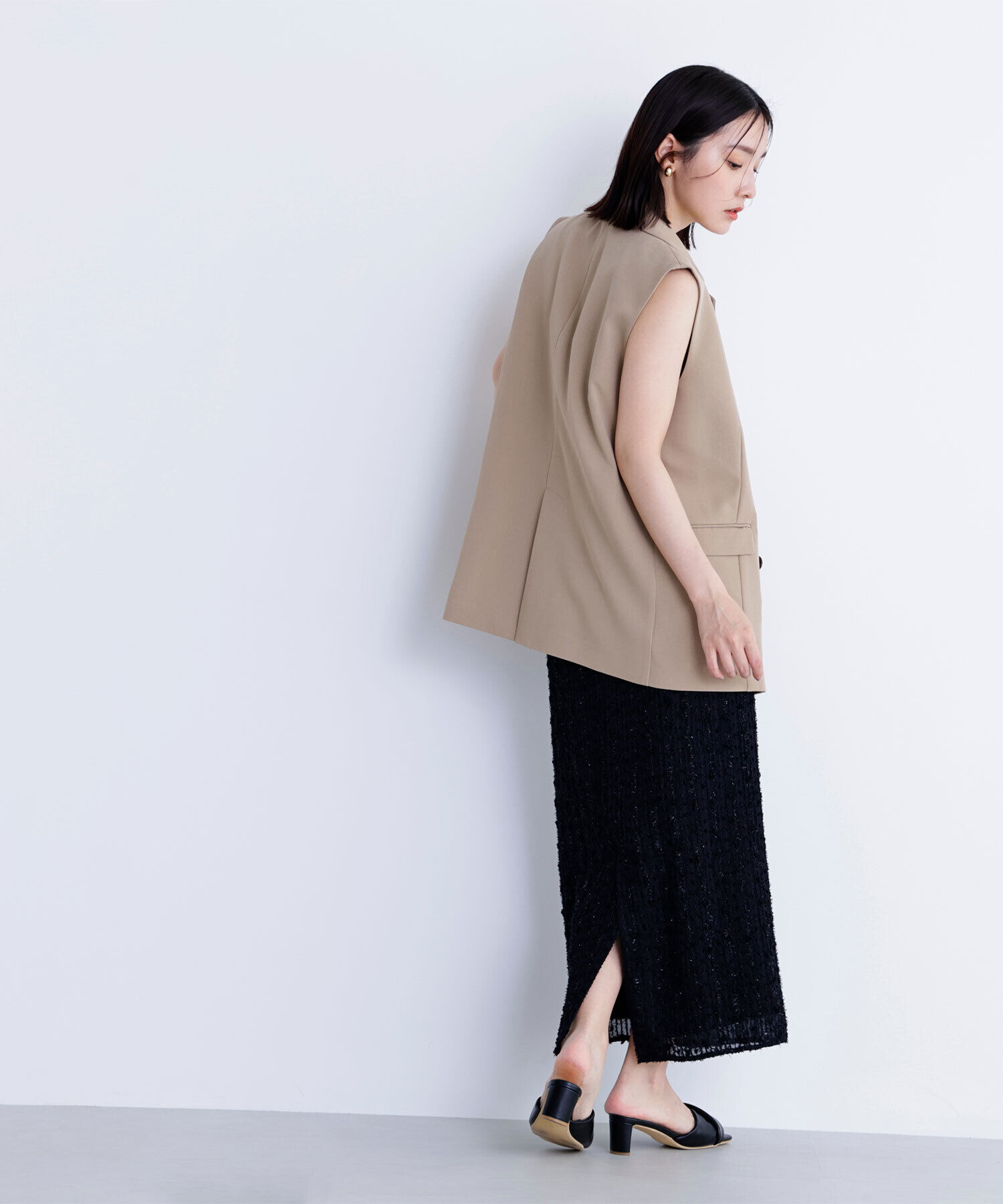  「ドライタッチ SETUP ボクシージレ　　　」|ブルゾン・スタジャン|