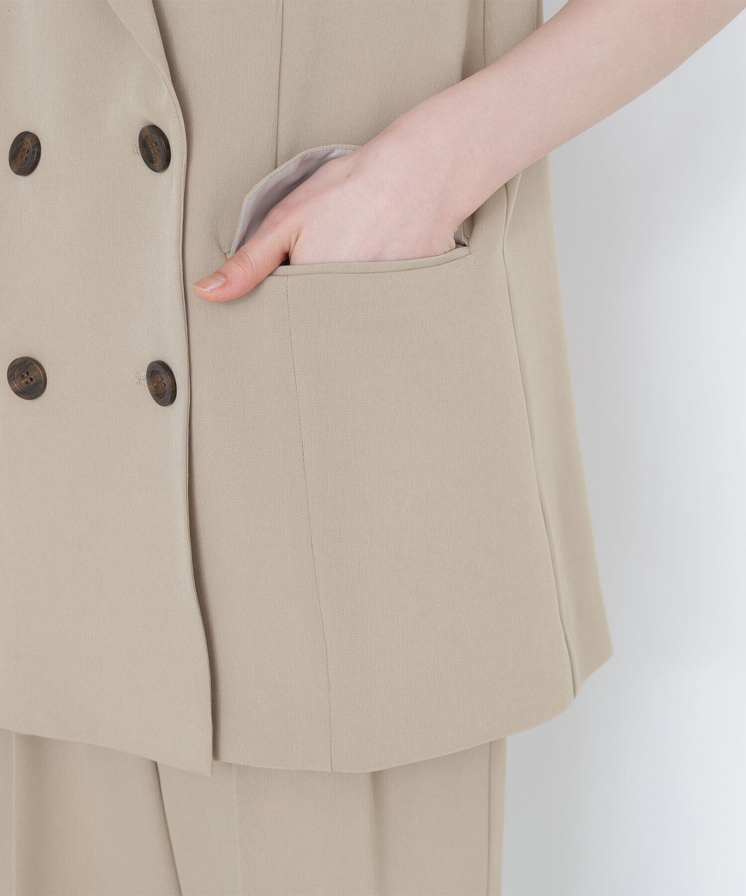  「ドライタッチ SETUP ボクシージレ　　　」|ブルゾン・スタジャン|