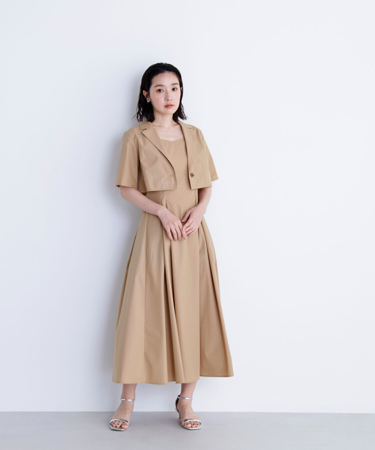  「ショートジャケット＆ジャンスカ」|ワンピース|