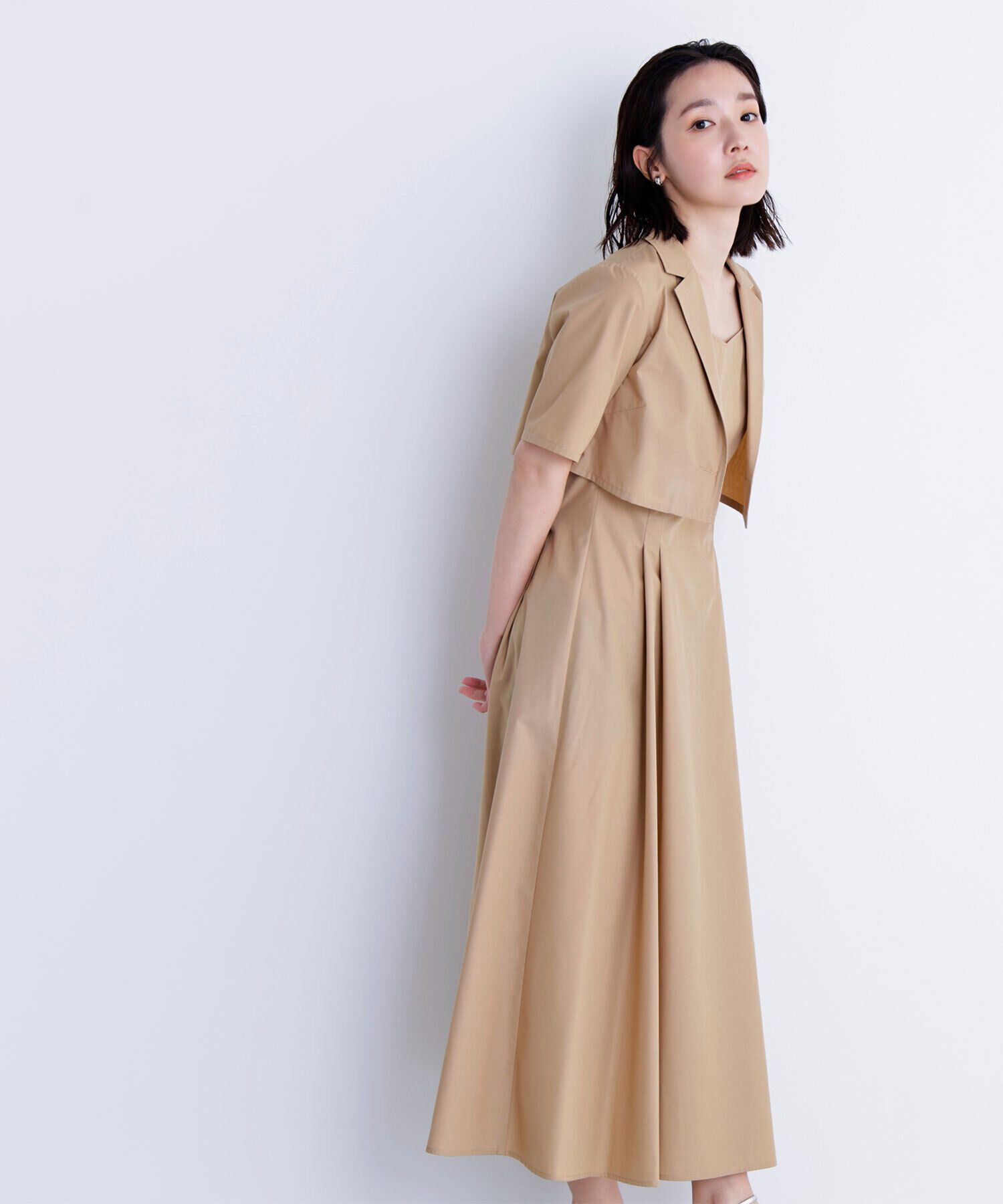  「ショートジャケット＆ジャンスカ」|ワンピース|