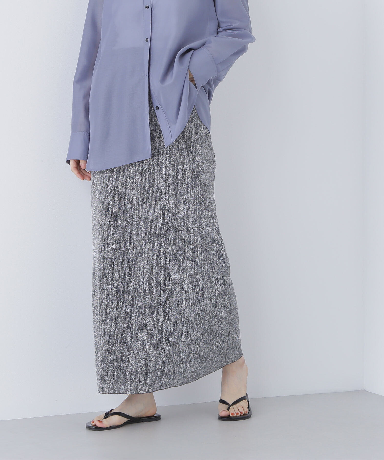  「シアーラメリブナロースカート」|スカート|