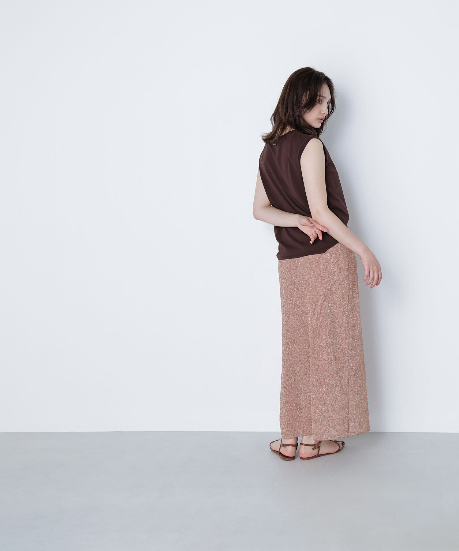  「シアーラメリブナロースカート」|スカート|