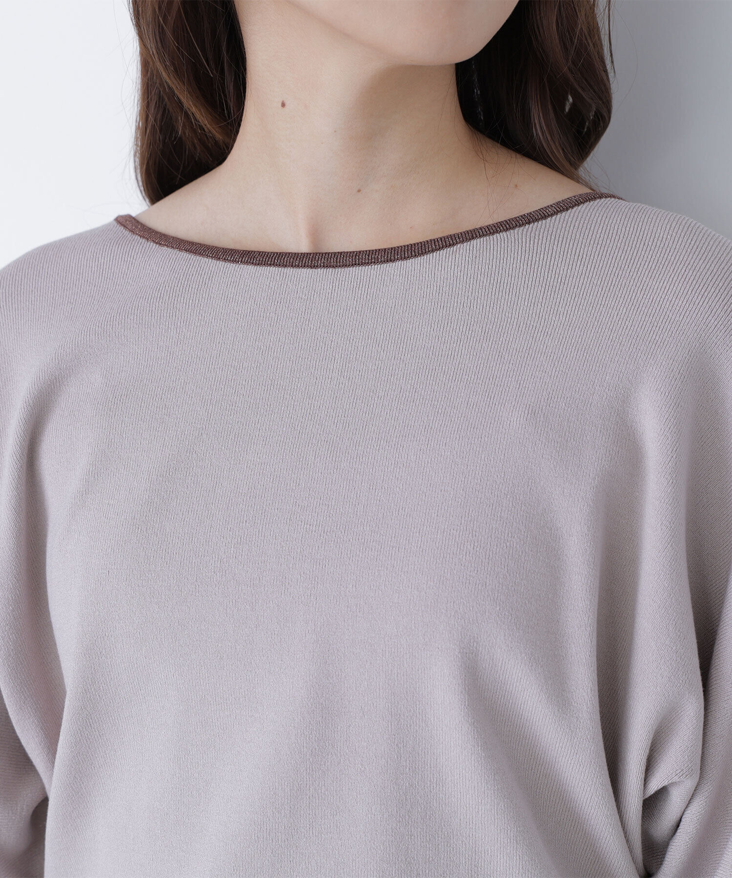  「総針ベーシックシリーズ バイカラードルマンニット」|ニット・セーター|