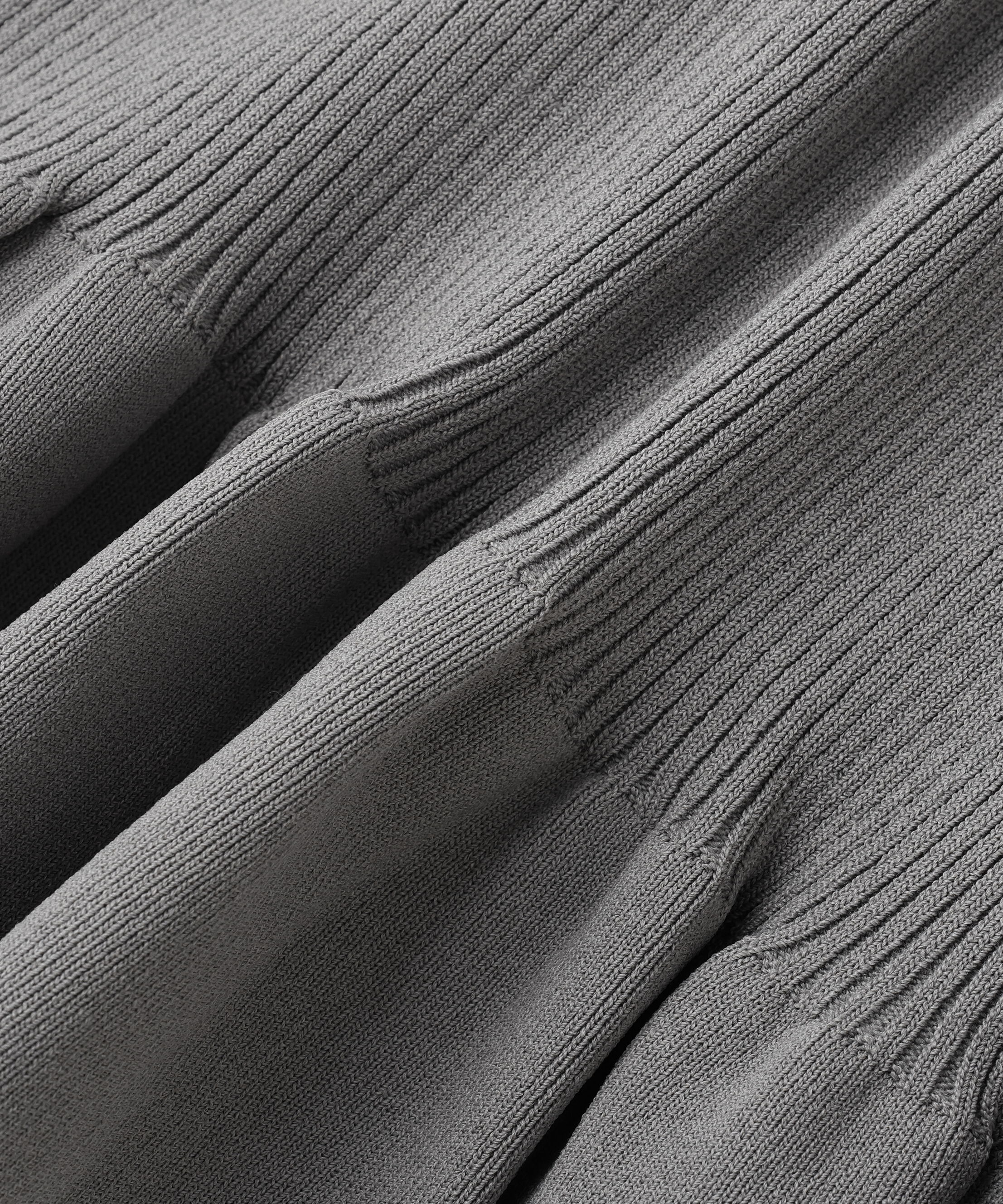  「ダブルカラーペプラムニット」|ニット・セーター|