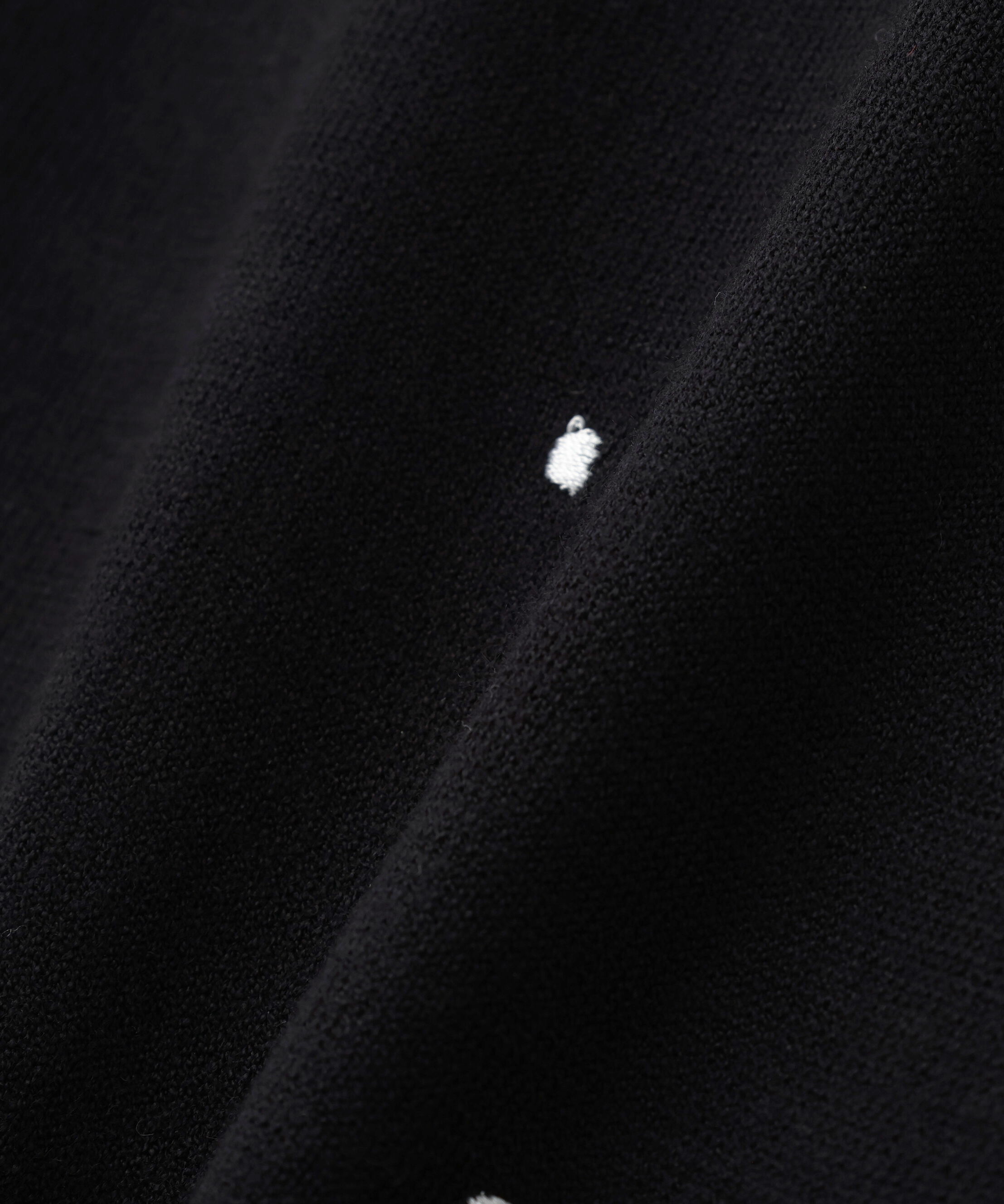  「ドット刺繍ハーフスリーブニット」|ニット・セーター|