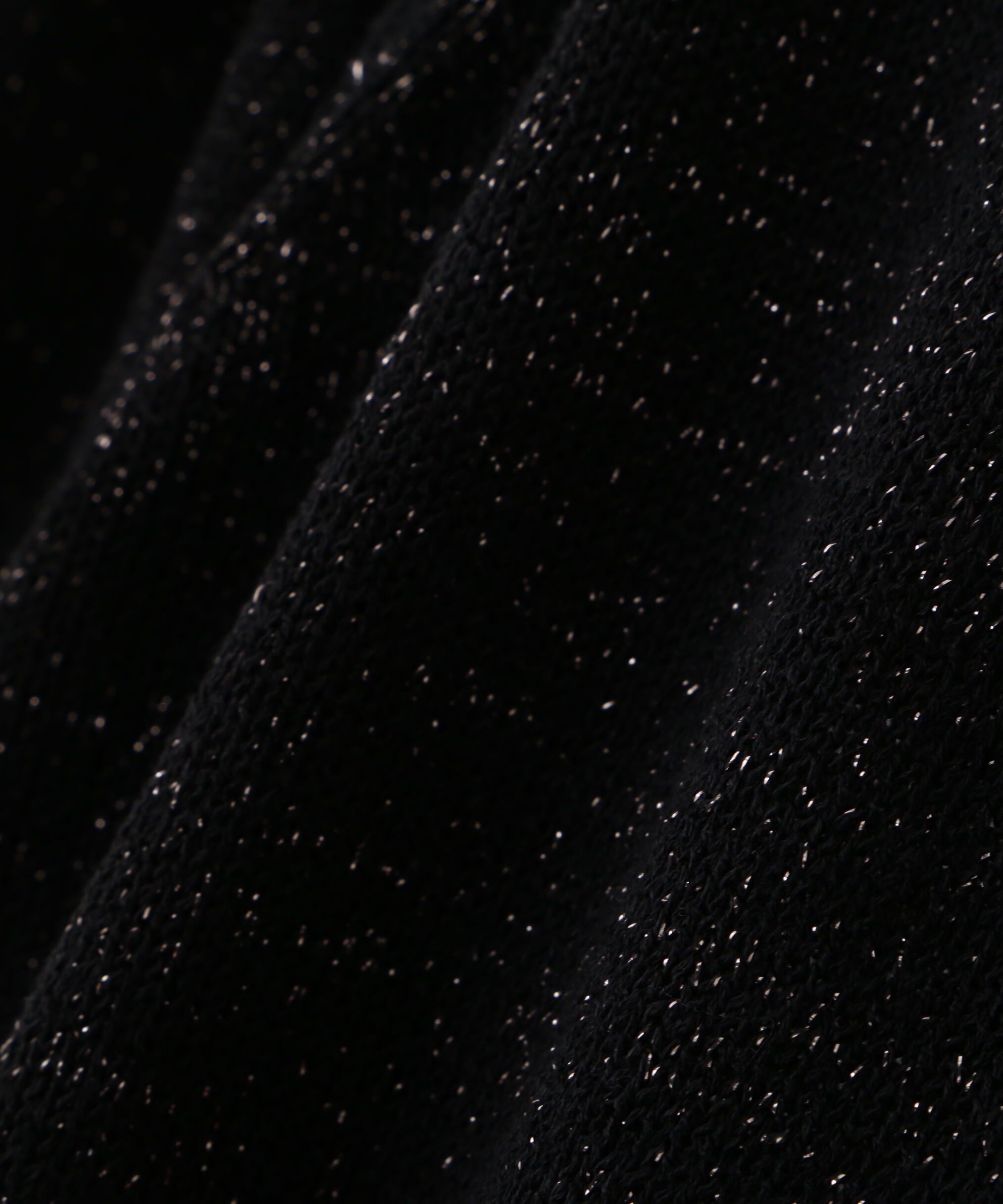  「ラメミックスパフスリーブニットカーディガン」|ニット・セーター|