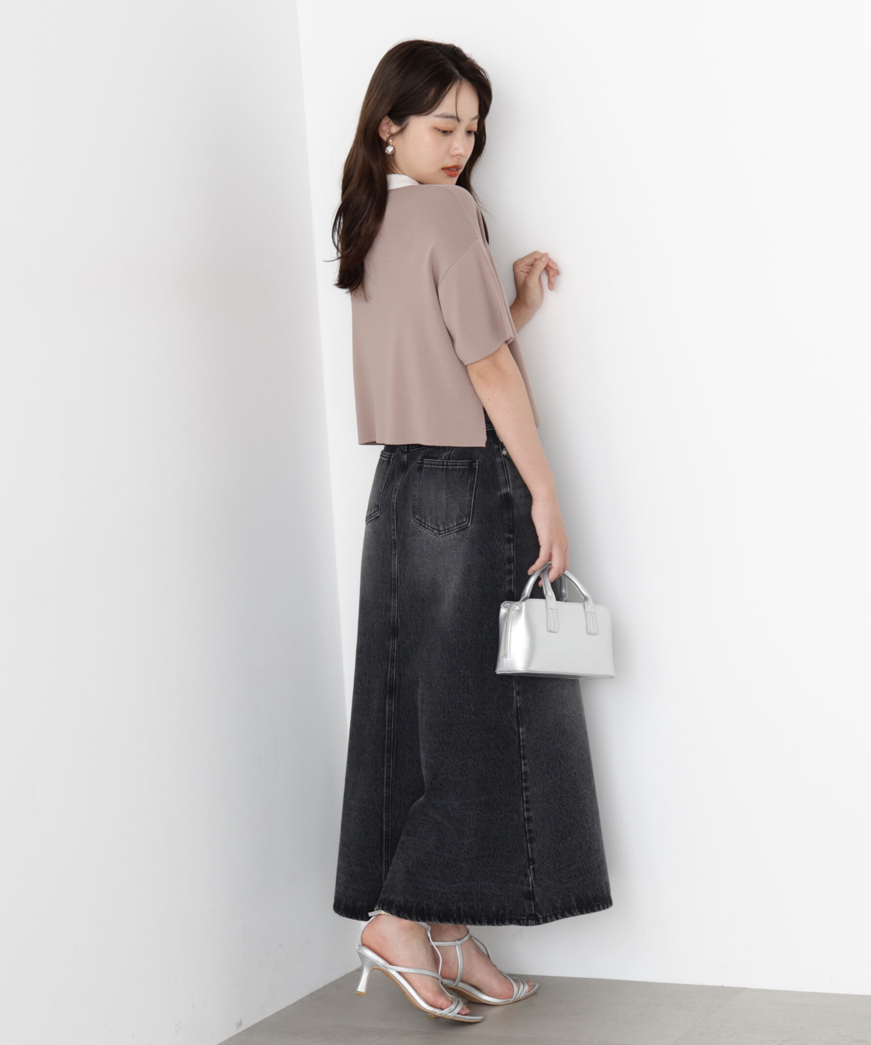 PROPORTION BODY DRESSING「デニムマーメイドスカート」|スカート|