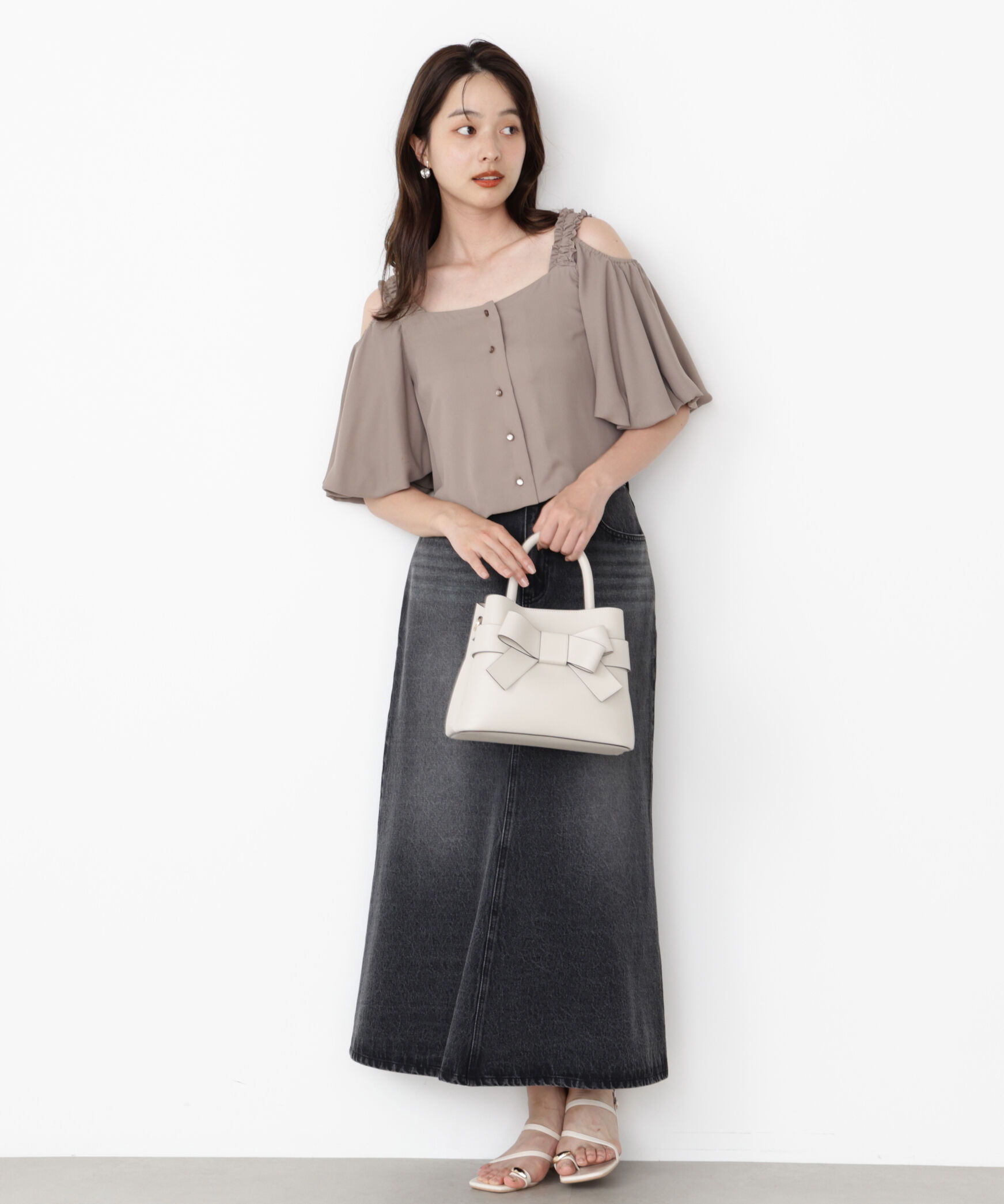 PROPORTION BODY DRESSING「デニムマーメイドスカート」|スカート|