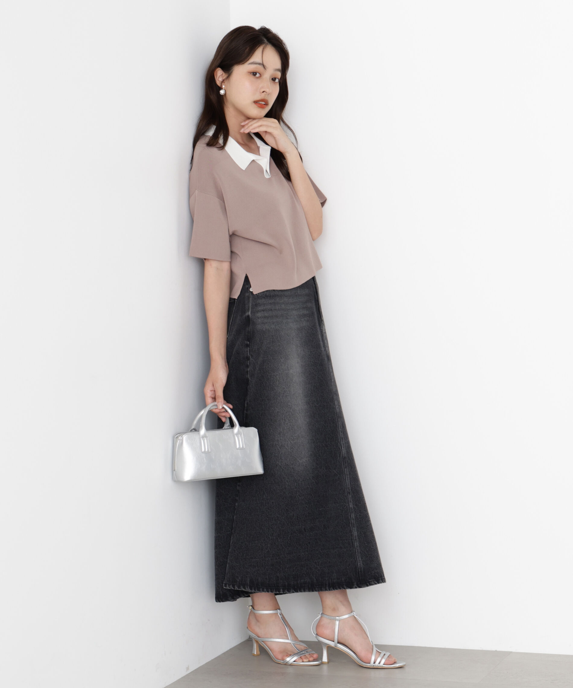 PROPORTION BODY DRESSING「デニムマーメイドスカート」|スカート|