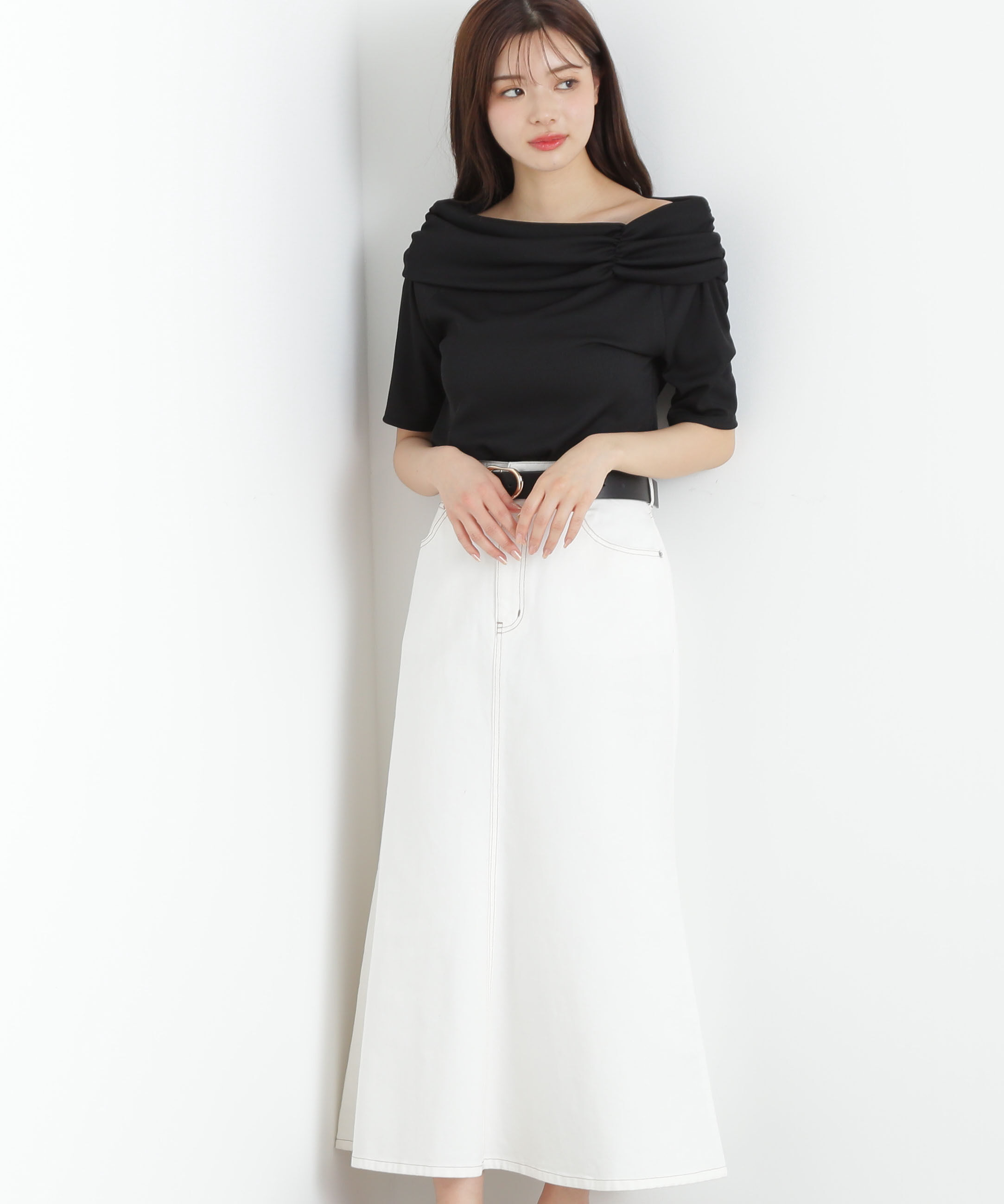 PROPORTION BODY DRESSING「デニムマーメイドスカート」|スカート|