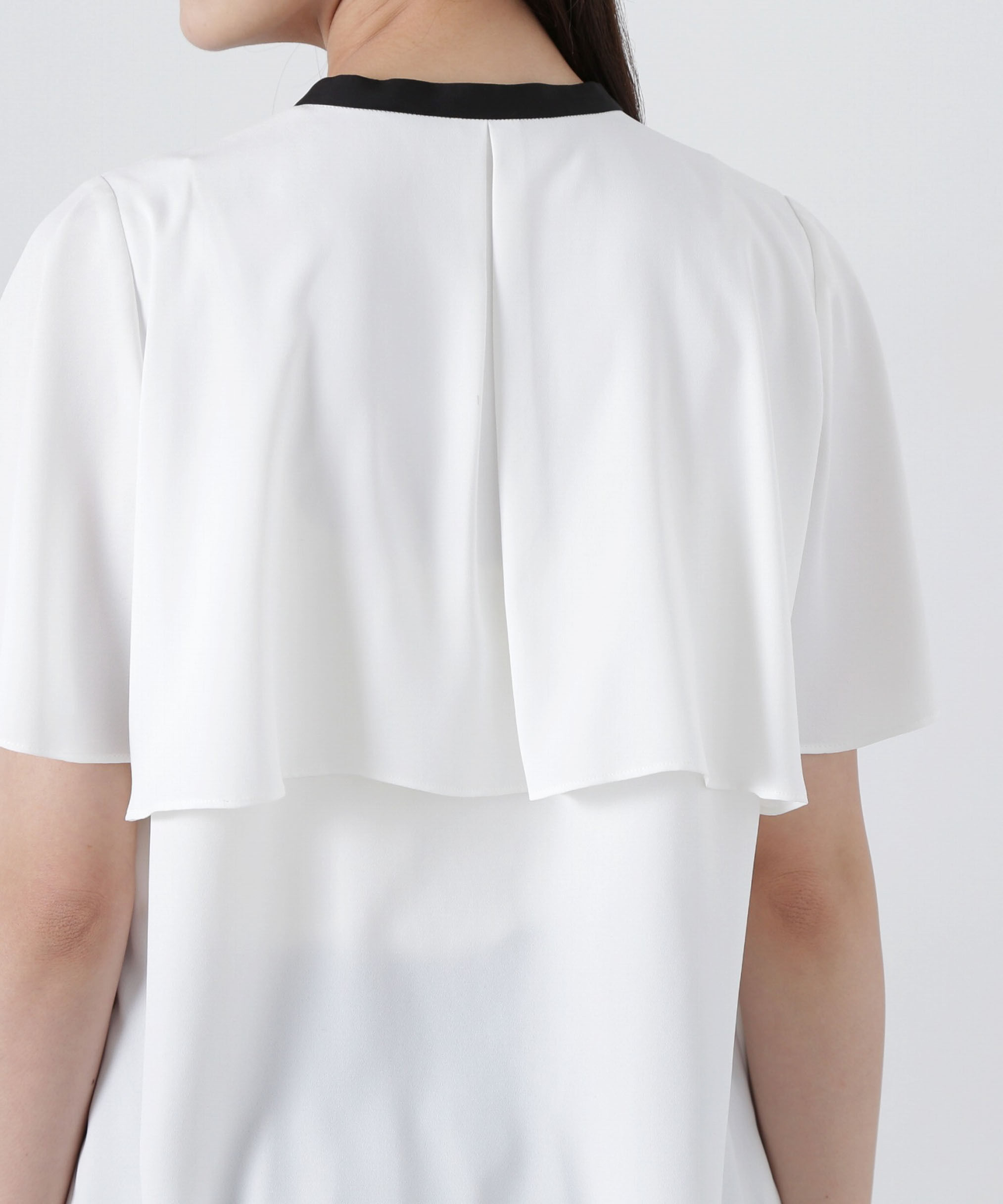 PROPORTION BODY DRESSING「半袖レイヤードブラウス」|シャツ・ブラウス|