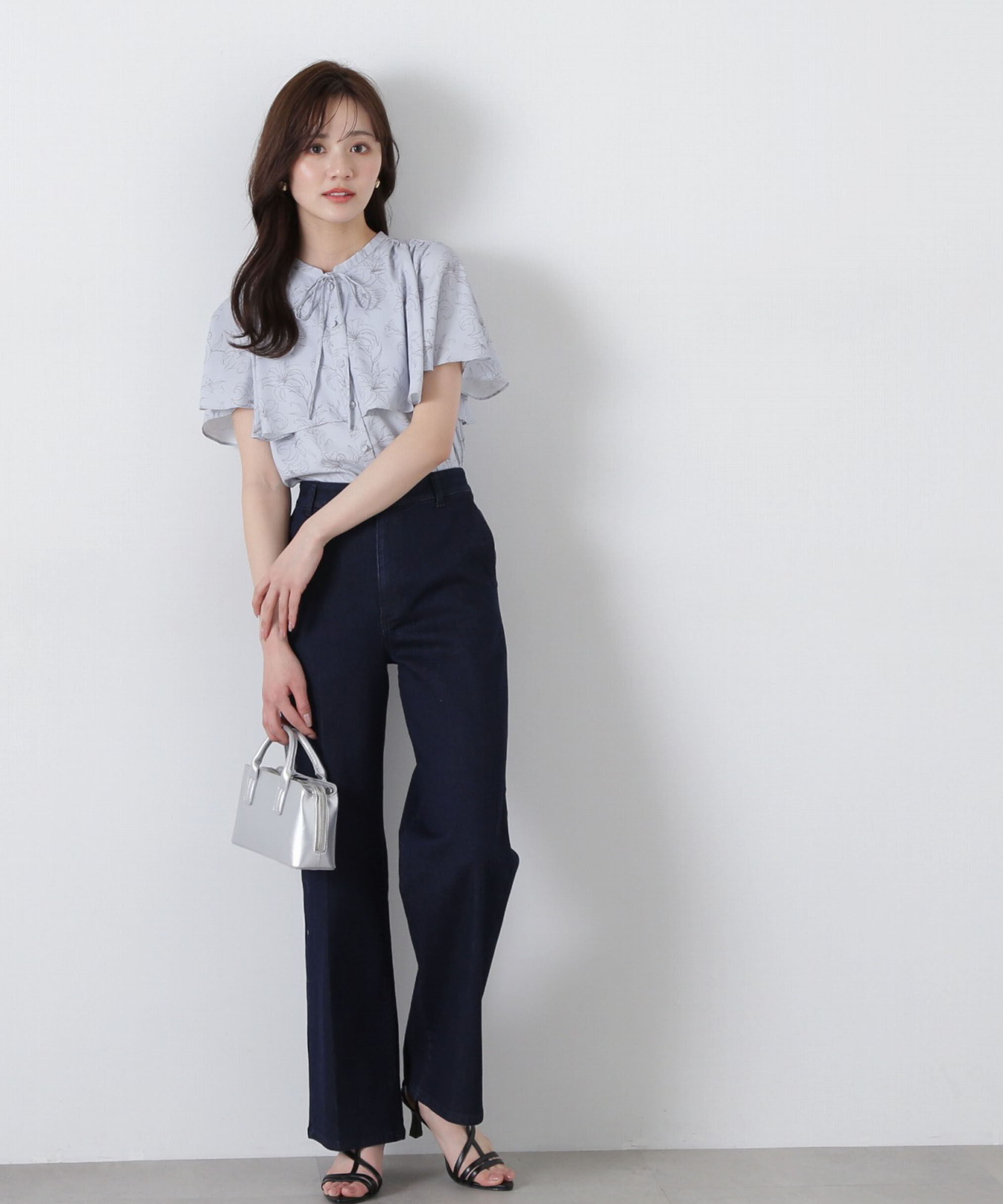 PROPORTION BODY DRESSING「半袖レイヤードブラウス」|シャツ・ブラウス|