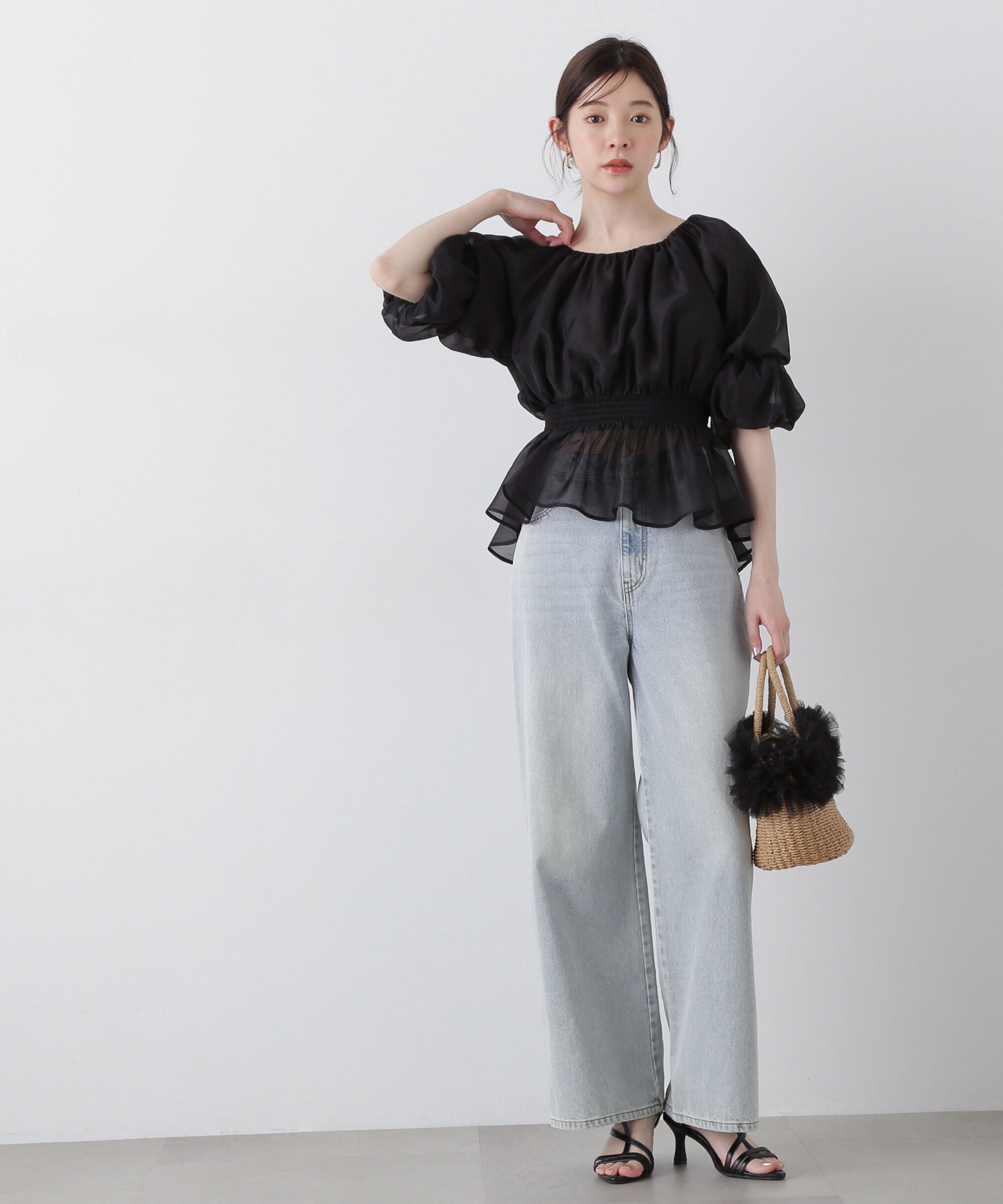 PROPORTION BODY DRESSING「2wayオフショルフィッシュテールブラウス」|シャツ・ブラウス|