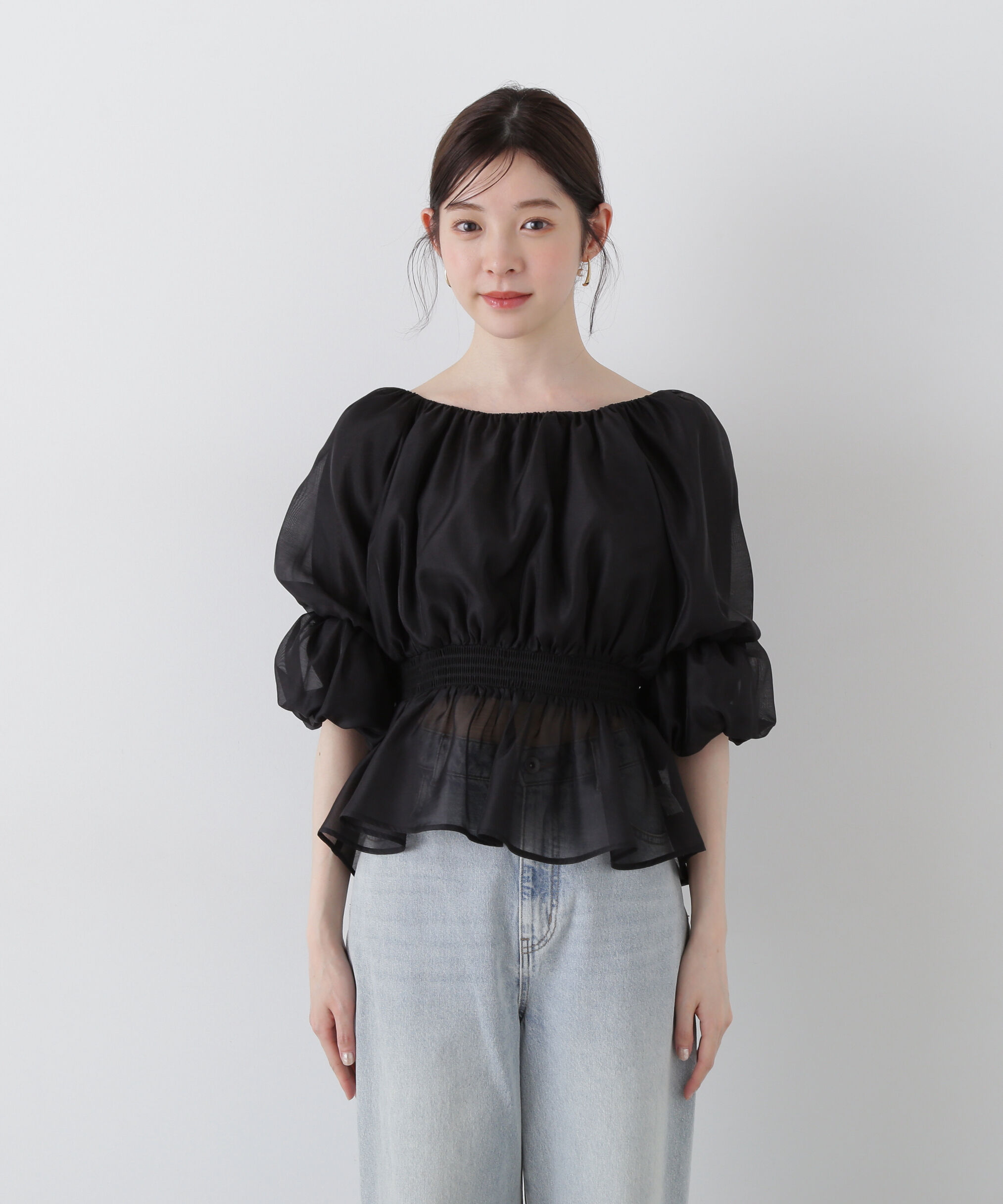 PROPORTION BODY DRESSING「2wayオフショルフィッシュテールブラウス」|シャツ・ブラウス|