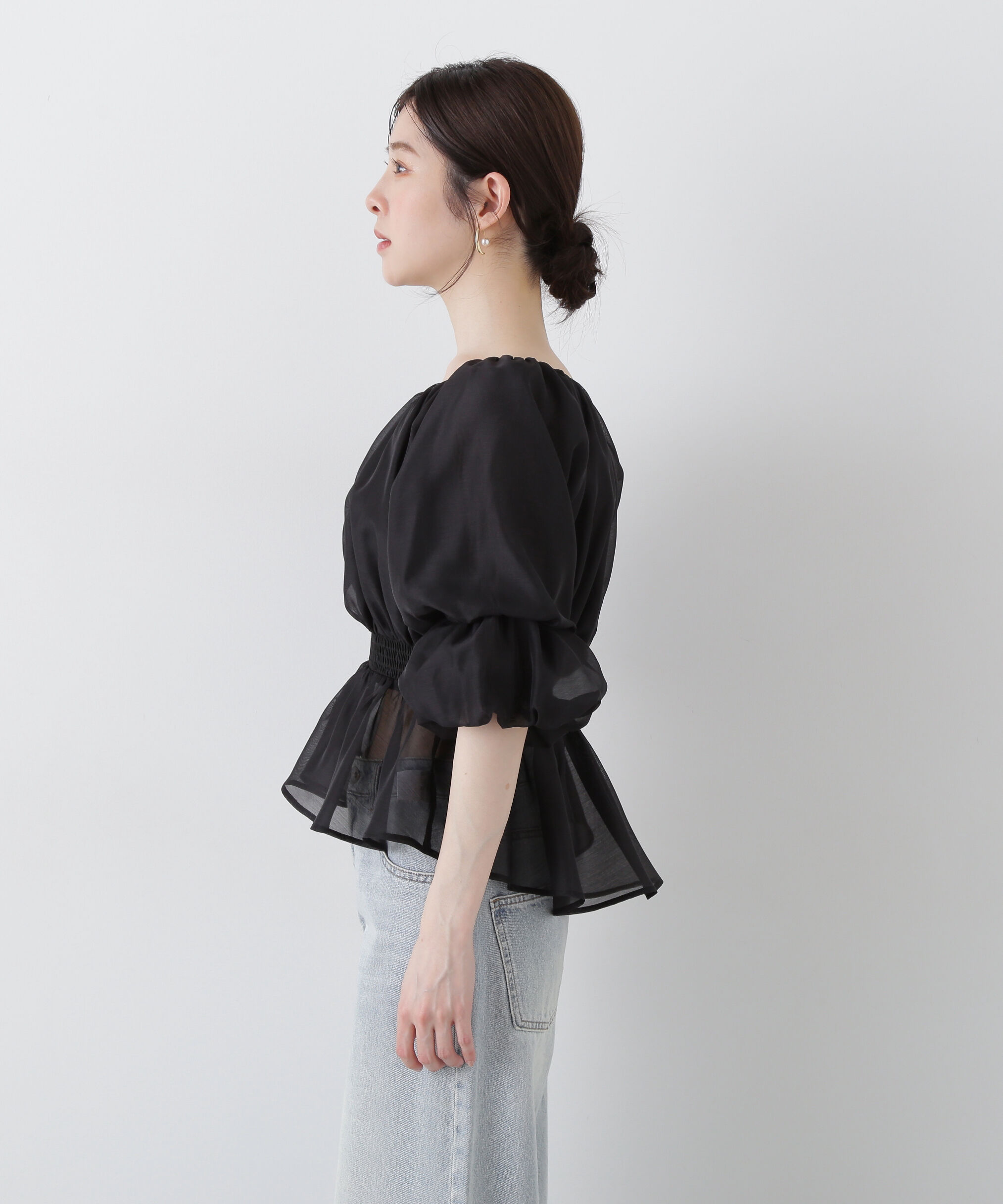 PROPORTION BODY DRESSING「2wayオフショルフィッシュテールブラウス」|シャツ・ブラウス|