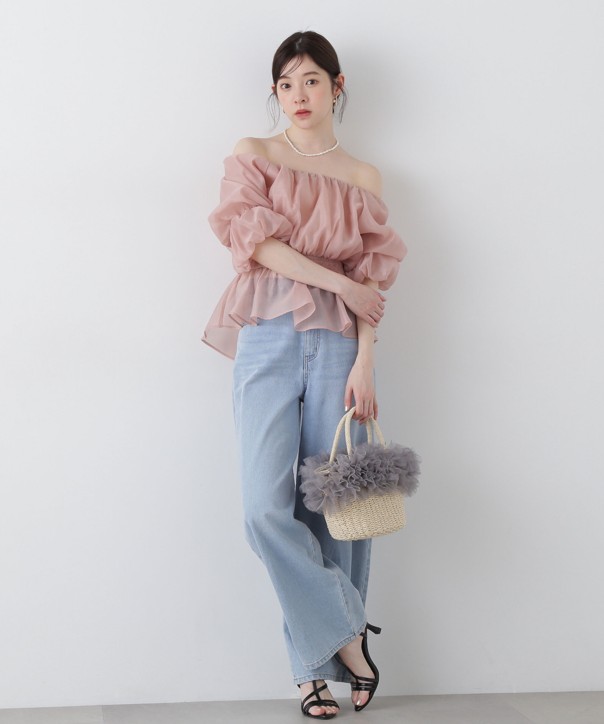 PROPORTION BODY DRESSING「2wayオフショルフィッシュテールブラウス」|シャツ・ブラウス|