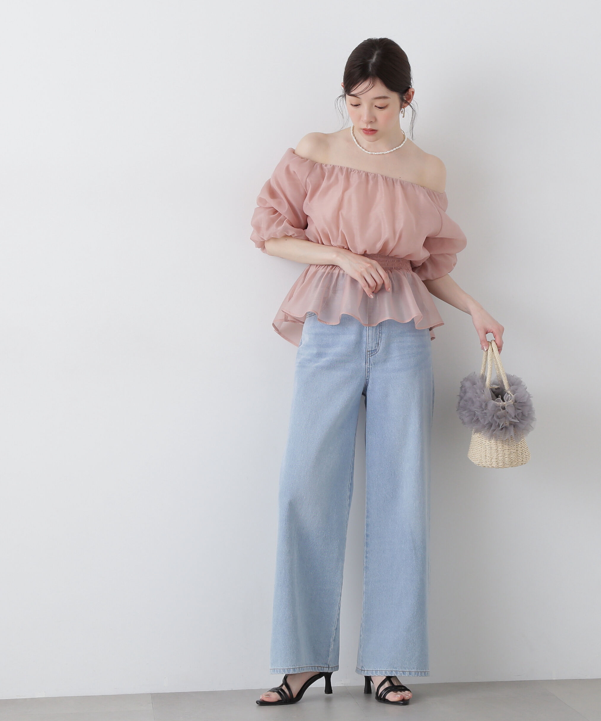 PROPORTION BODY DRESSING「2wayオフショルフィッシュテールブラウス」|シャツ・ブラウス|