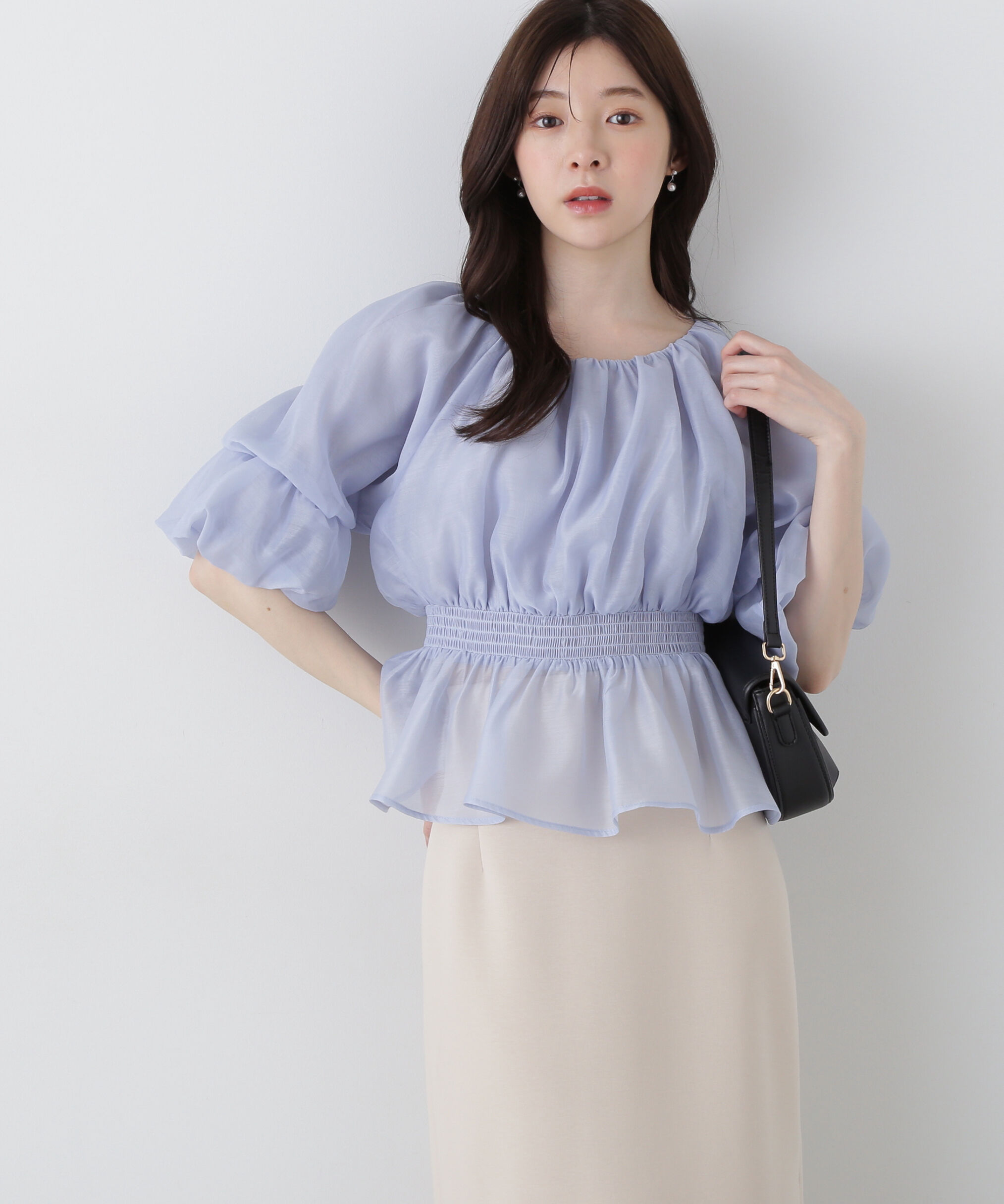 PROPORTION BODY DRESSING「2wayオフショルフィッシュテールブラウス」|シャツ・ブラウス|