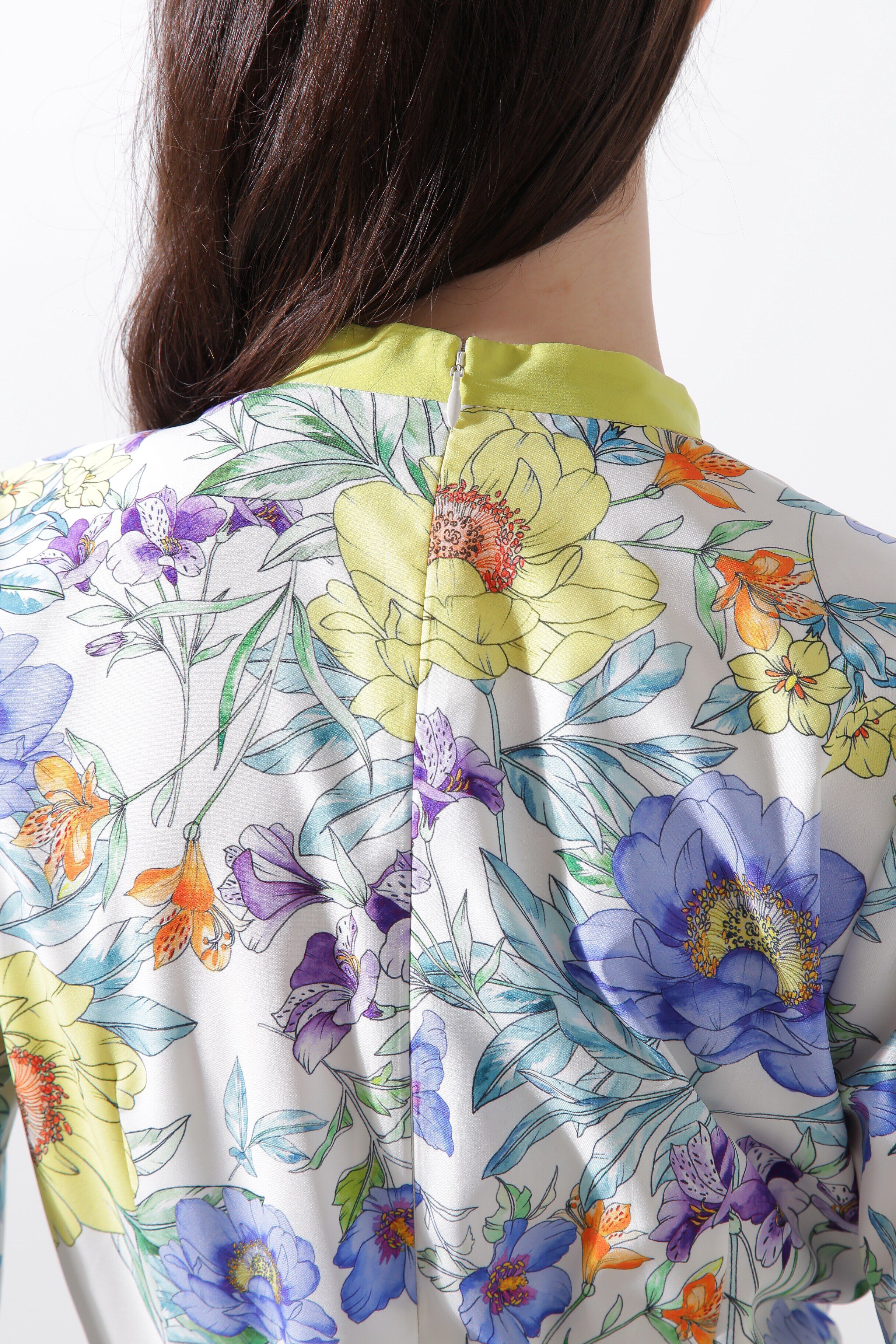  「◆フラワープリントマーメイドワンピース」|ワンピース|