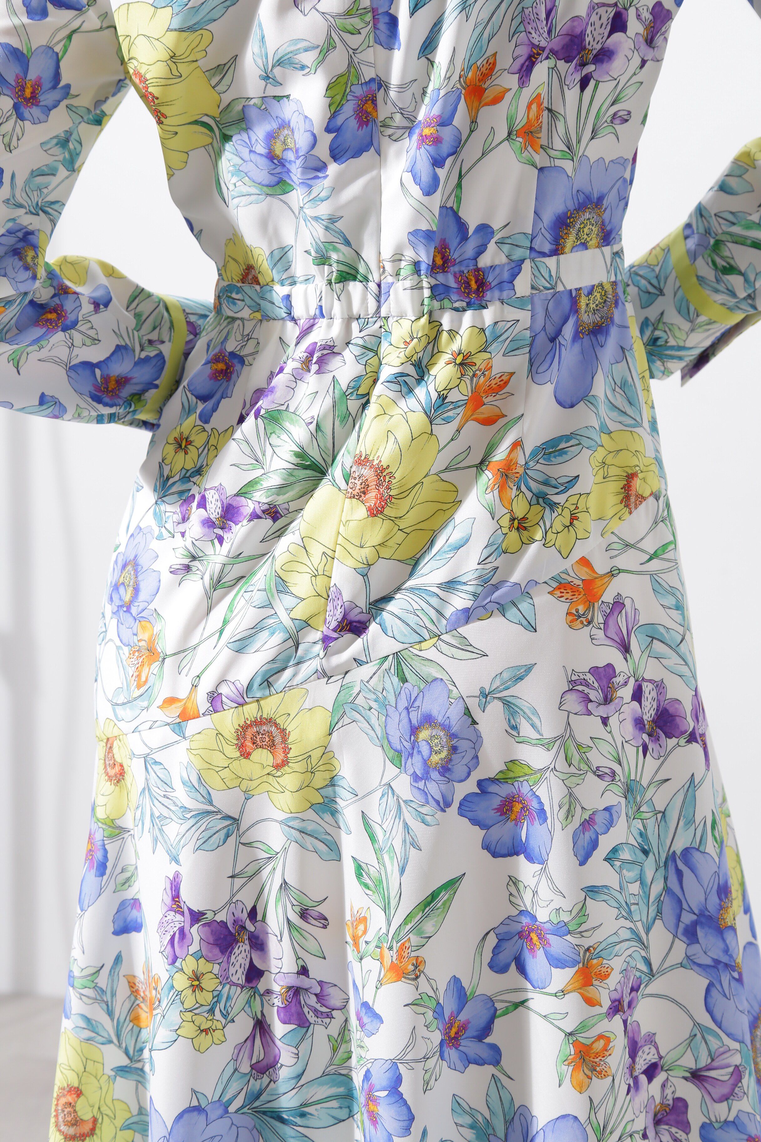  「◆フラワープリントマーメイドワンピース」|ワンピース|